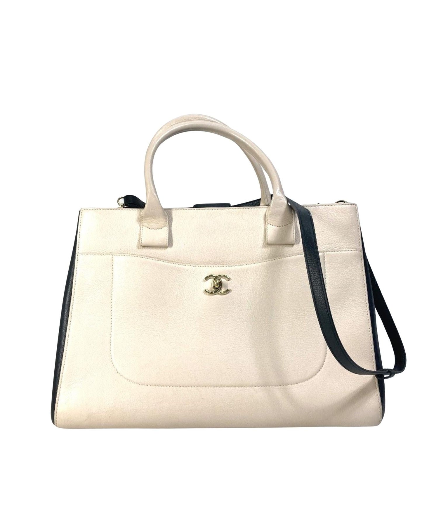 Chanel Classic Flap Bag TwoTone Style