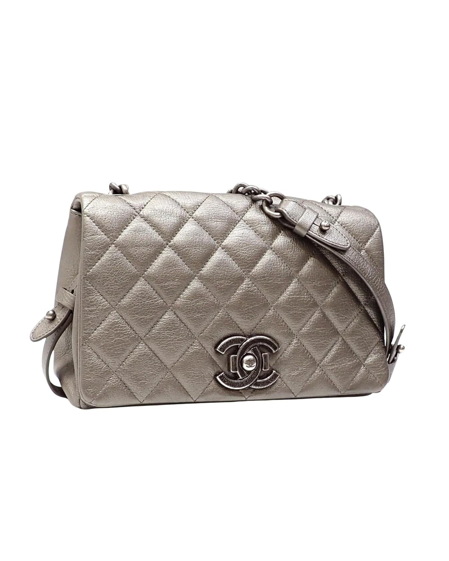 Chanel Classic Shoulder Bag Quilted Lambskin