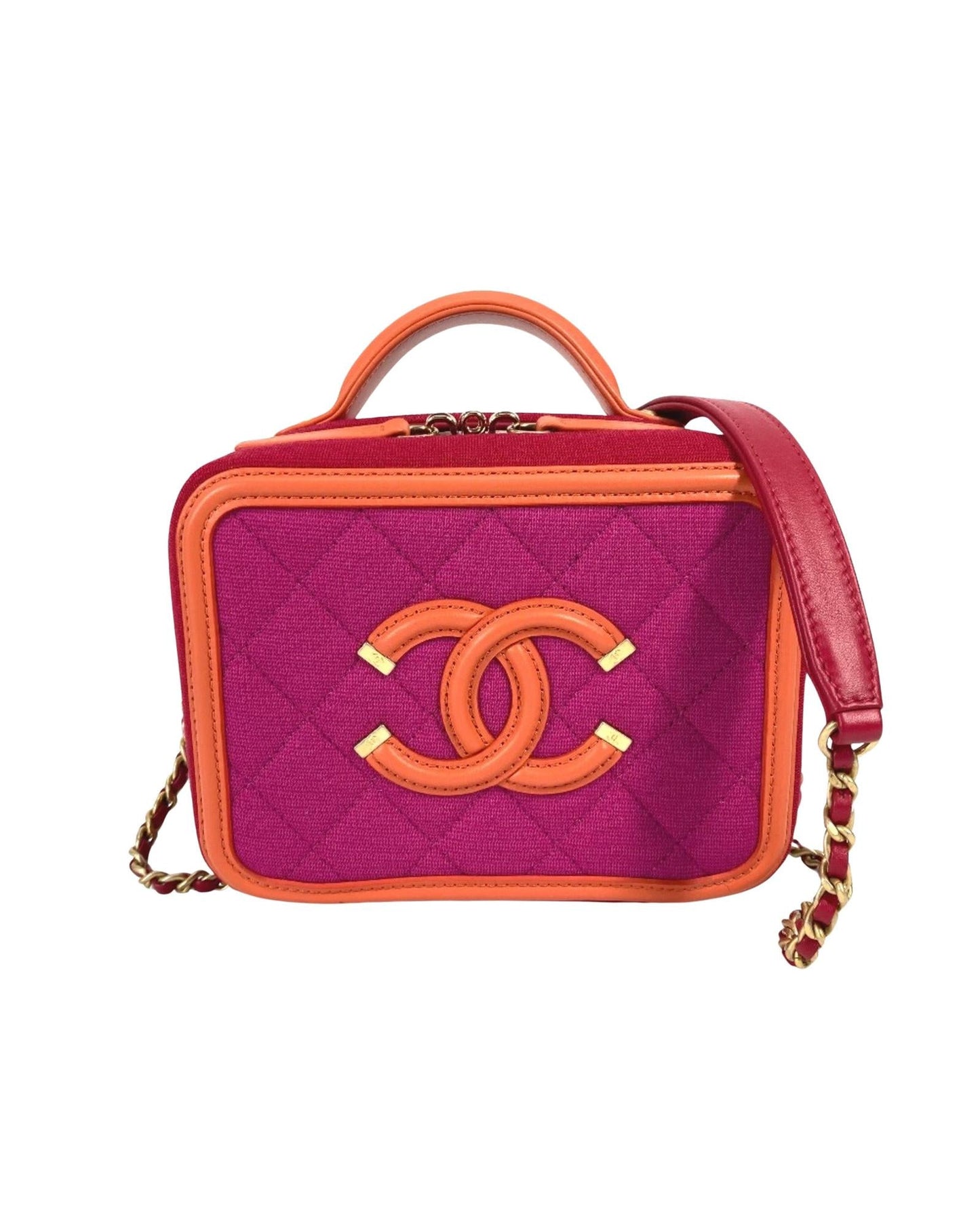 Chanel Vanity Case Quilted Mini Bag