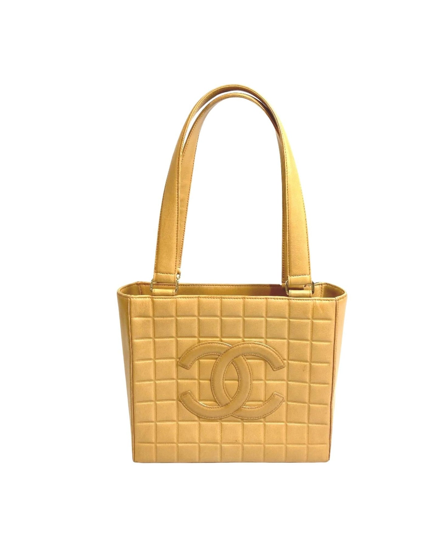 Chanel Quilted Tote Bag Beige