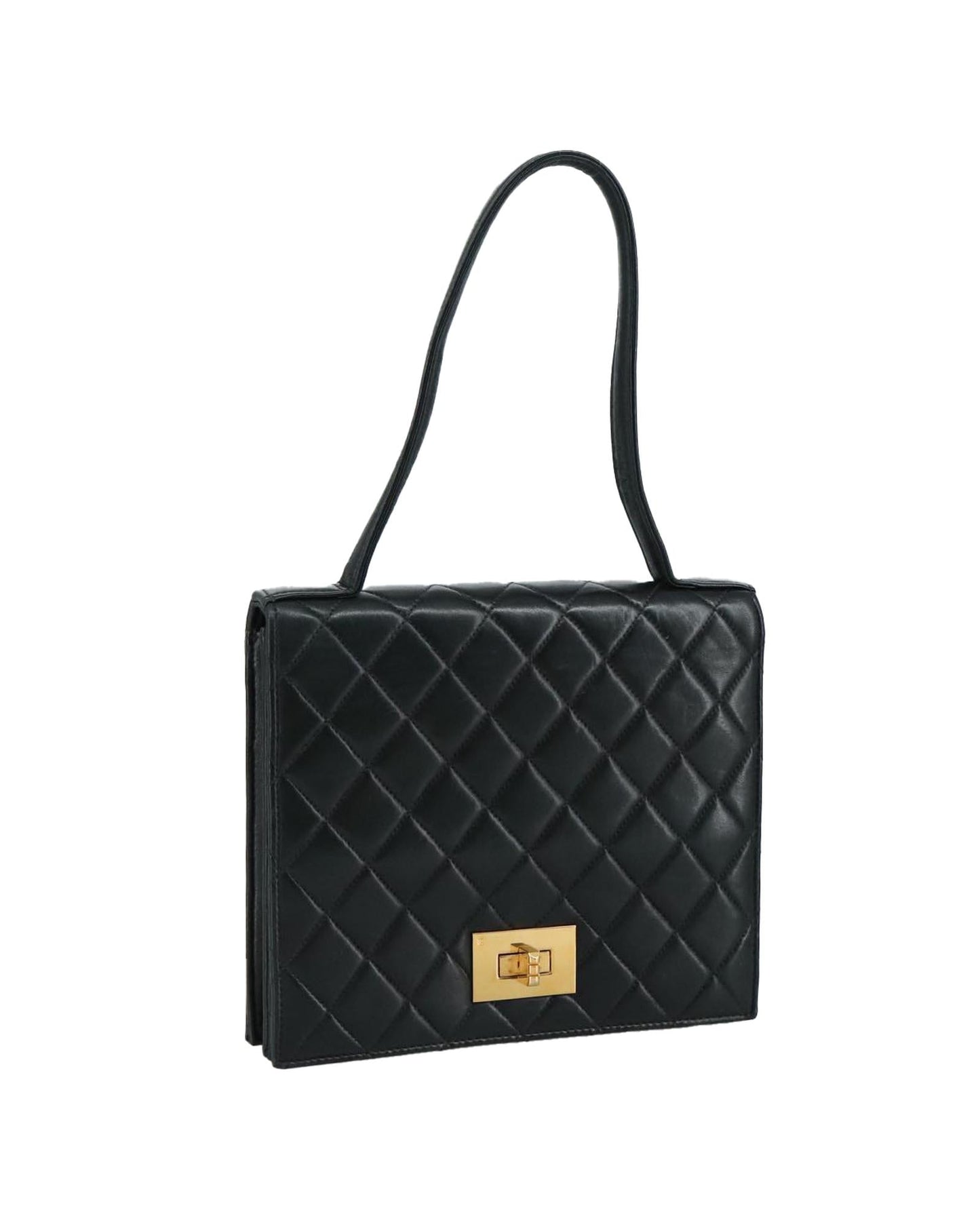 Chanel Vintage Quilted Leather Shoulder Bag
