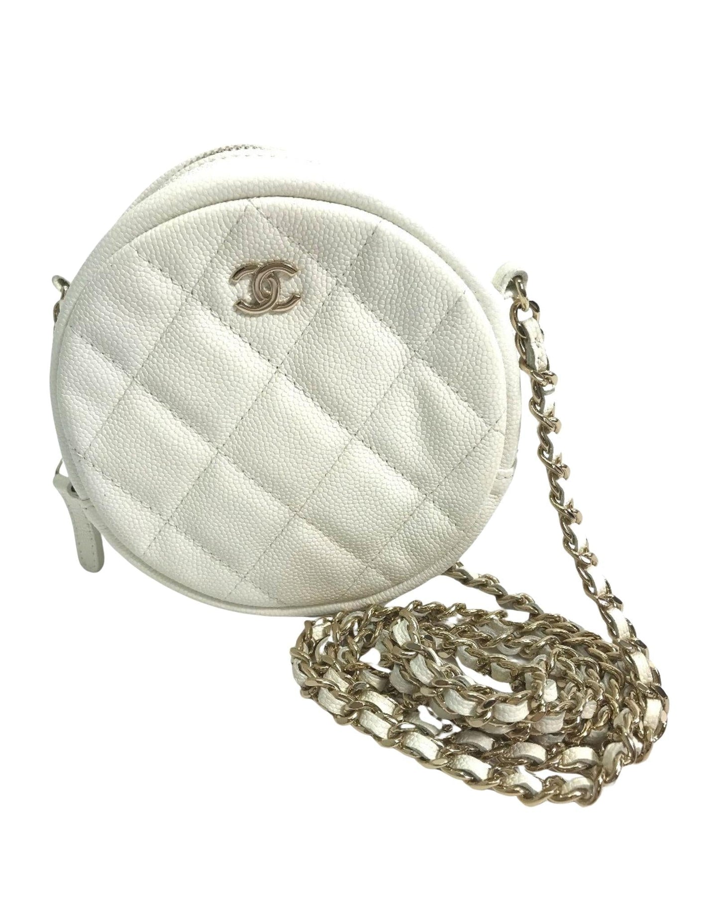 Chanel Round Chanel Bag A33814
