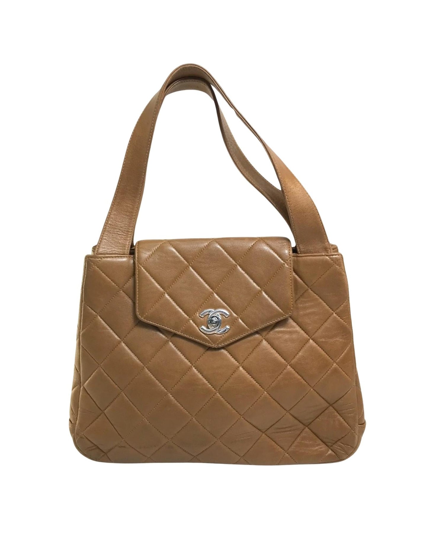 Chanel Classic Flap Handbag Quilted Leather