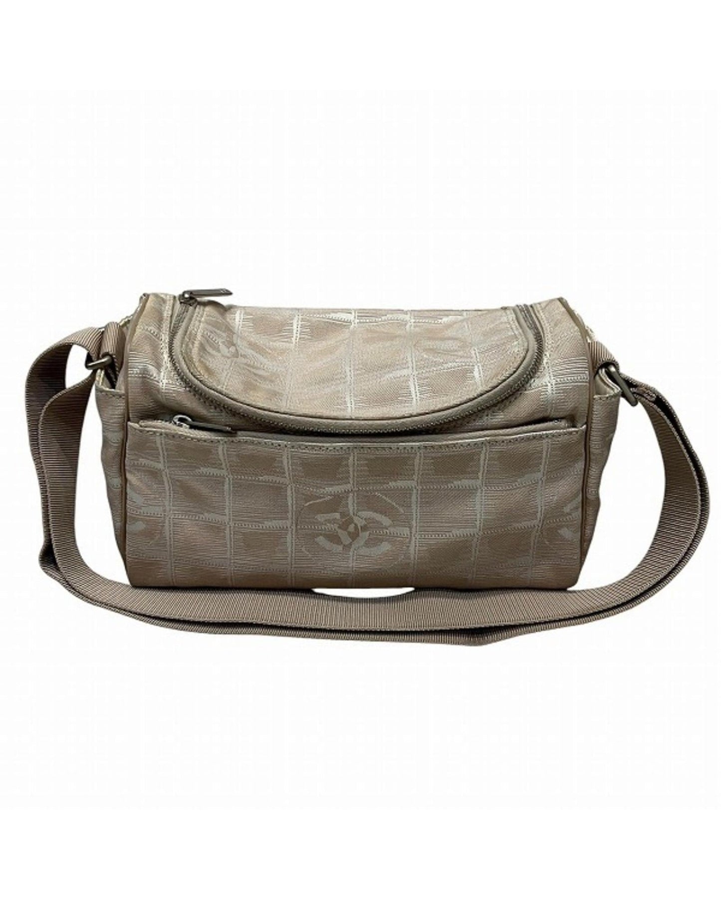 Chanel Classic Beige Quilted Shoulder Bag