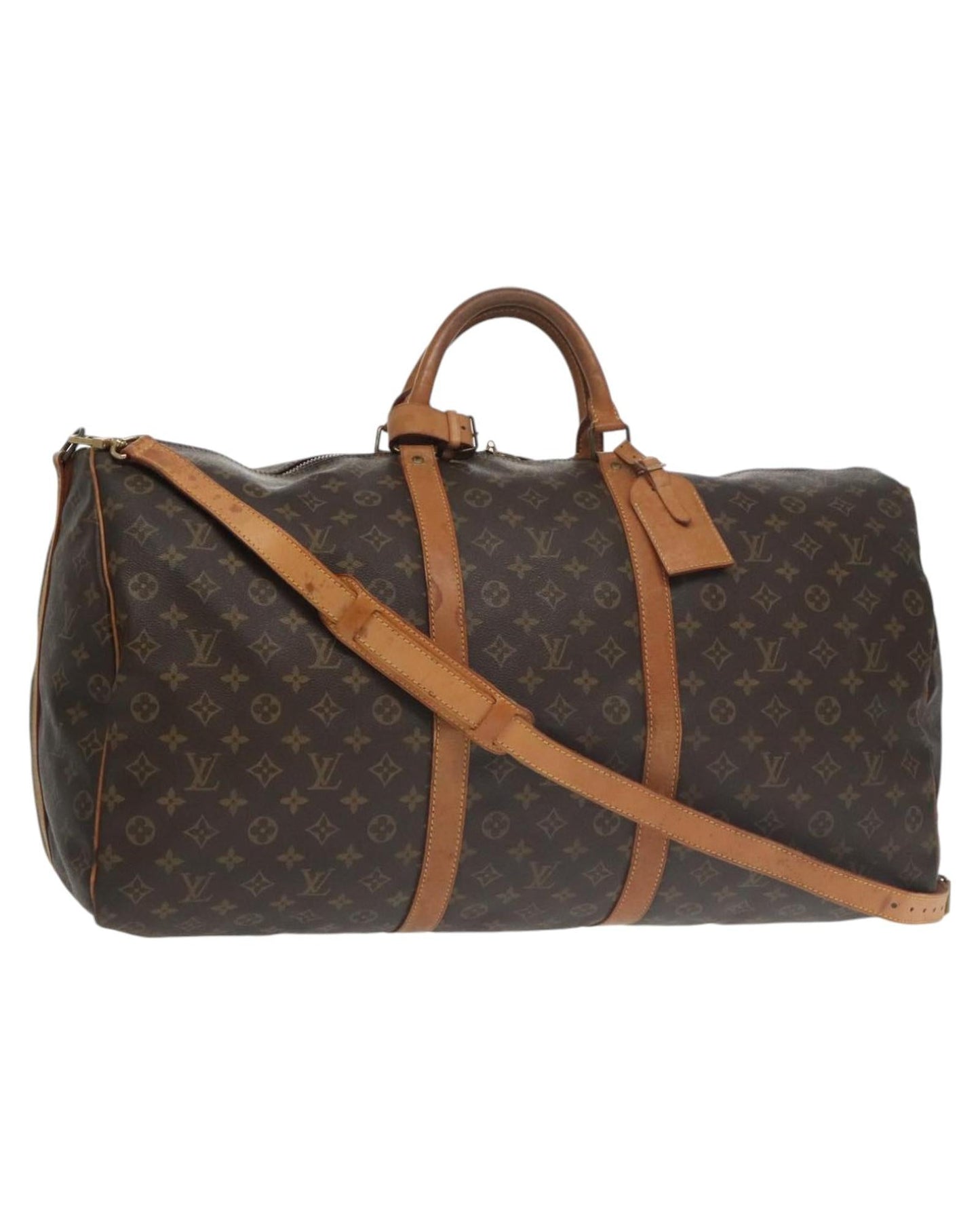 Keepall 55 Bandouliere Monogram Canvas