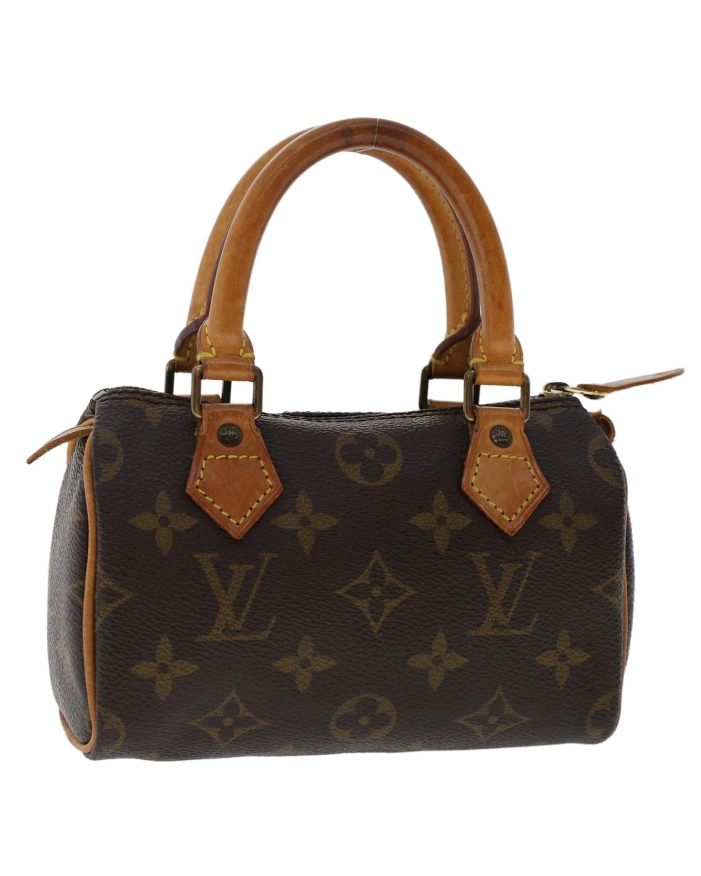 Monogram Canvas Mini Handbag with Gold-tone Hardware