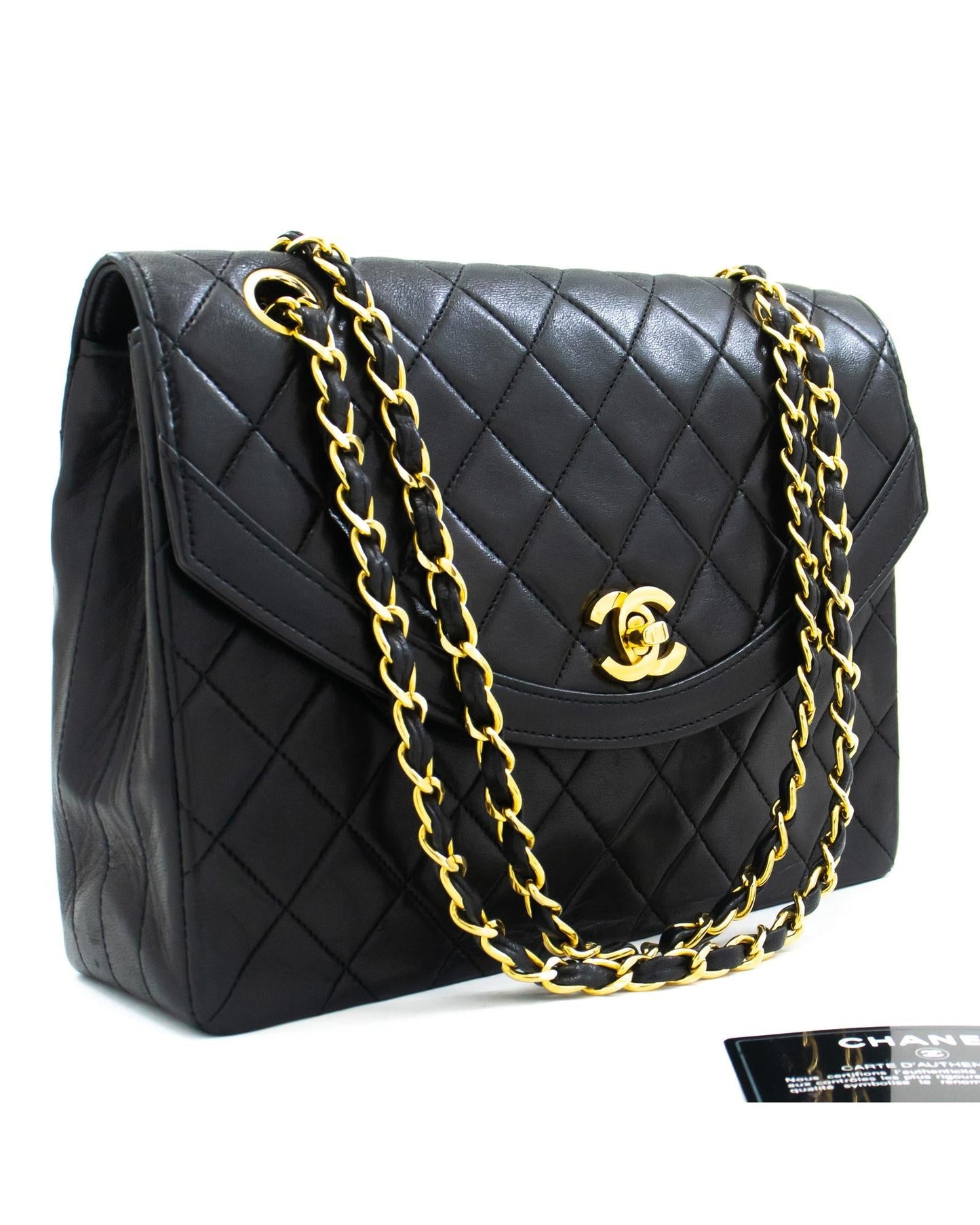 Chanel Classic Flap Leather Shoulder Bag