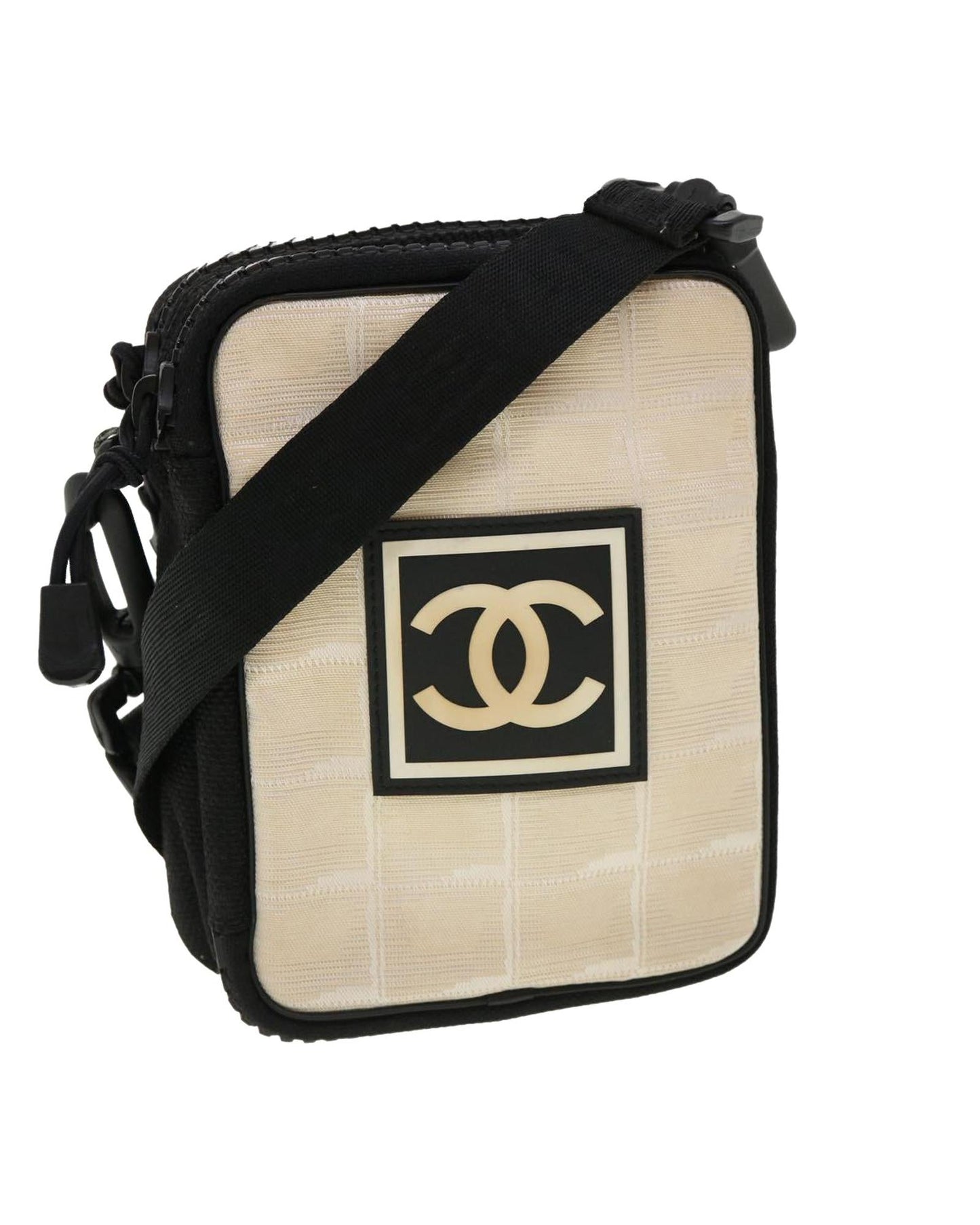 Chanel Abstract Multicolour Canvas Shoulder Bag