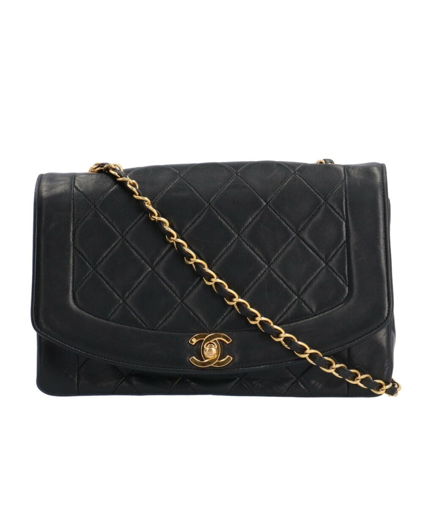 Chanel Vintage Quilted Leather Shoulder Bag