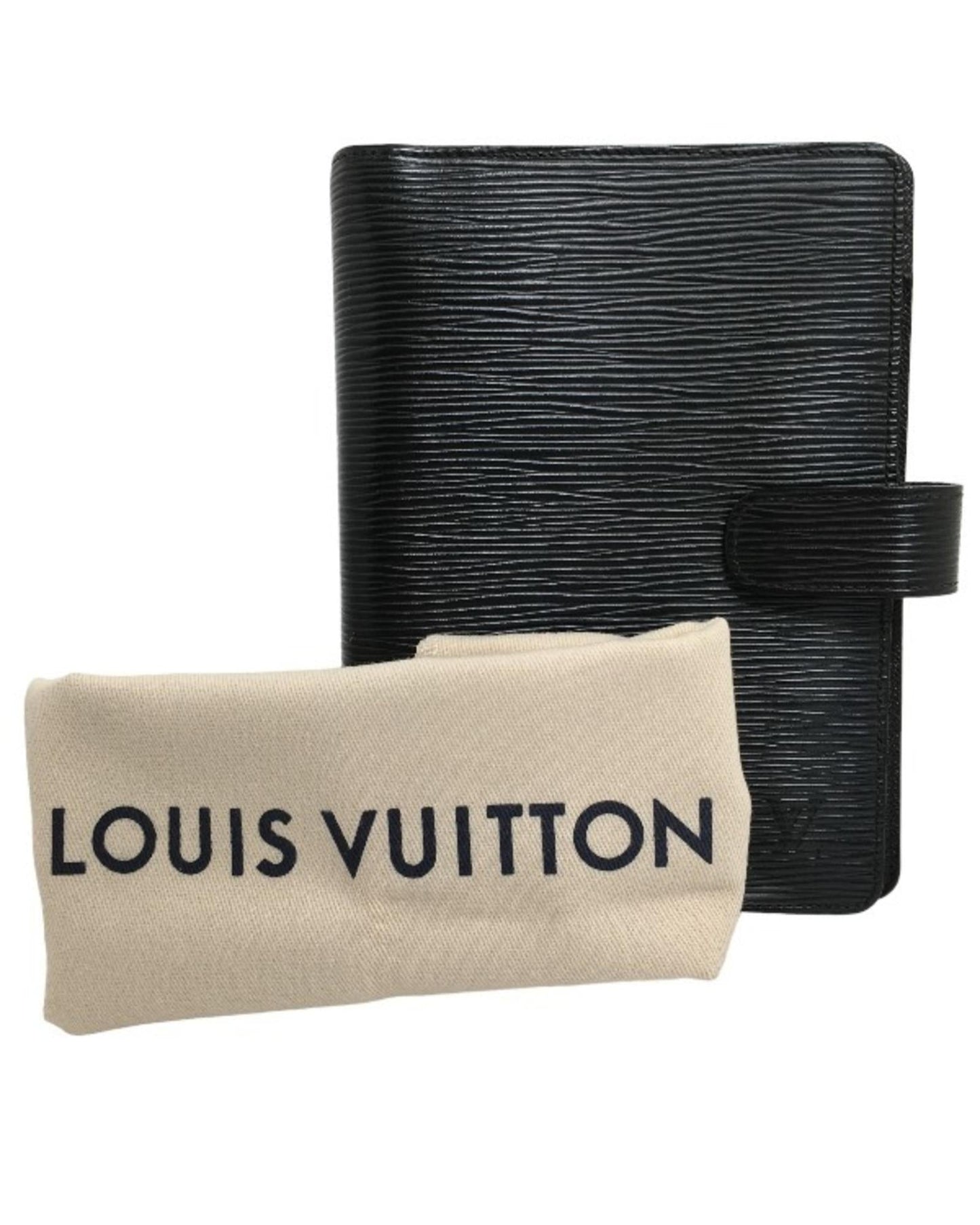 Epi Leather Diary Cover with Practical Compartments
