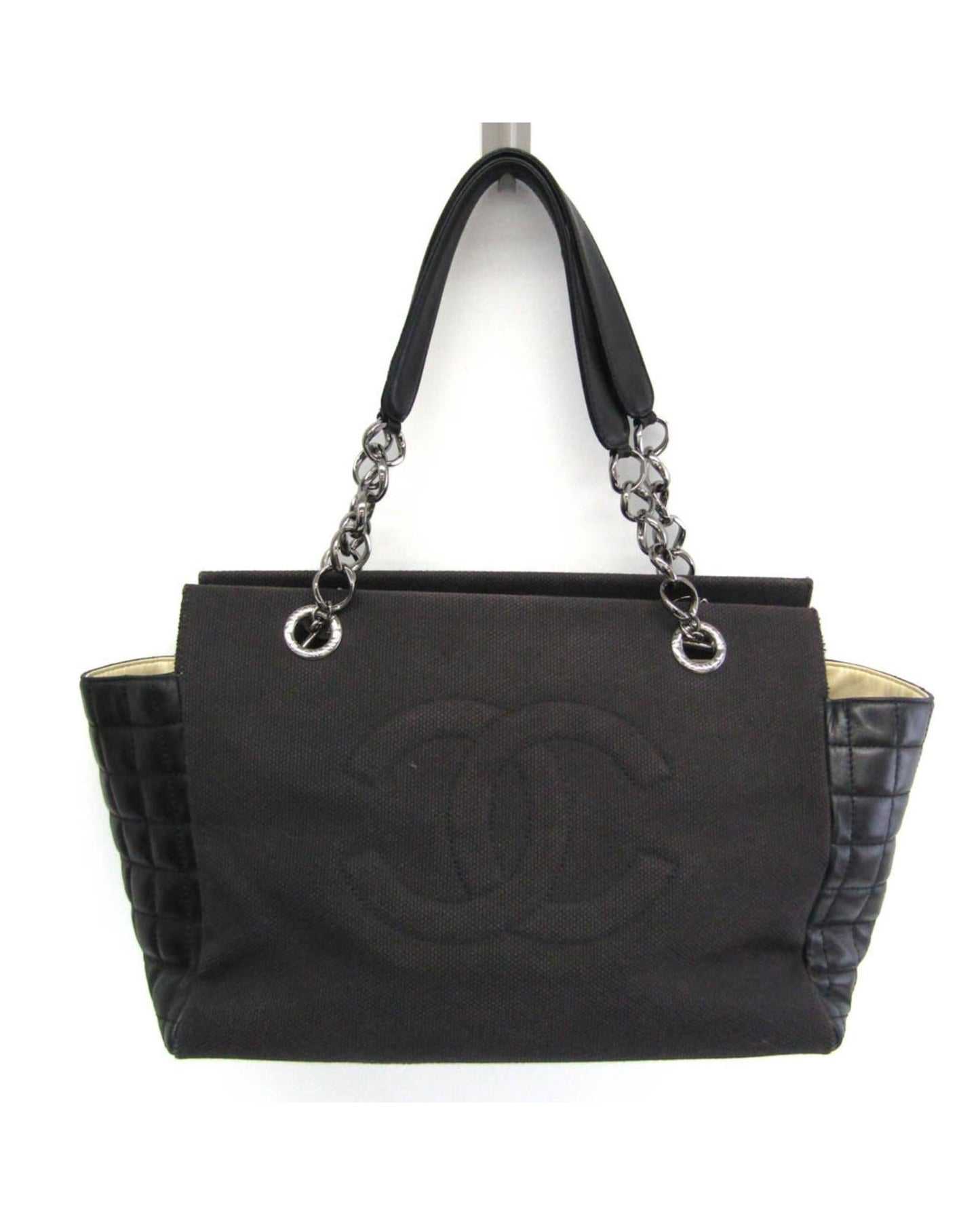 Chanel Quilted Leather Tote Model Tote Bag