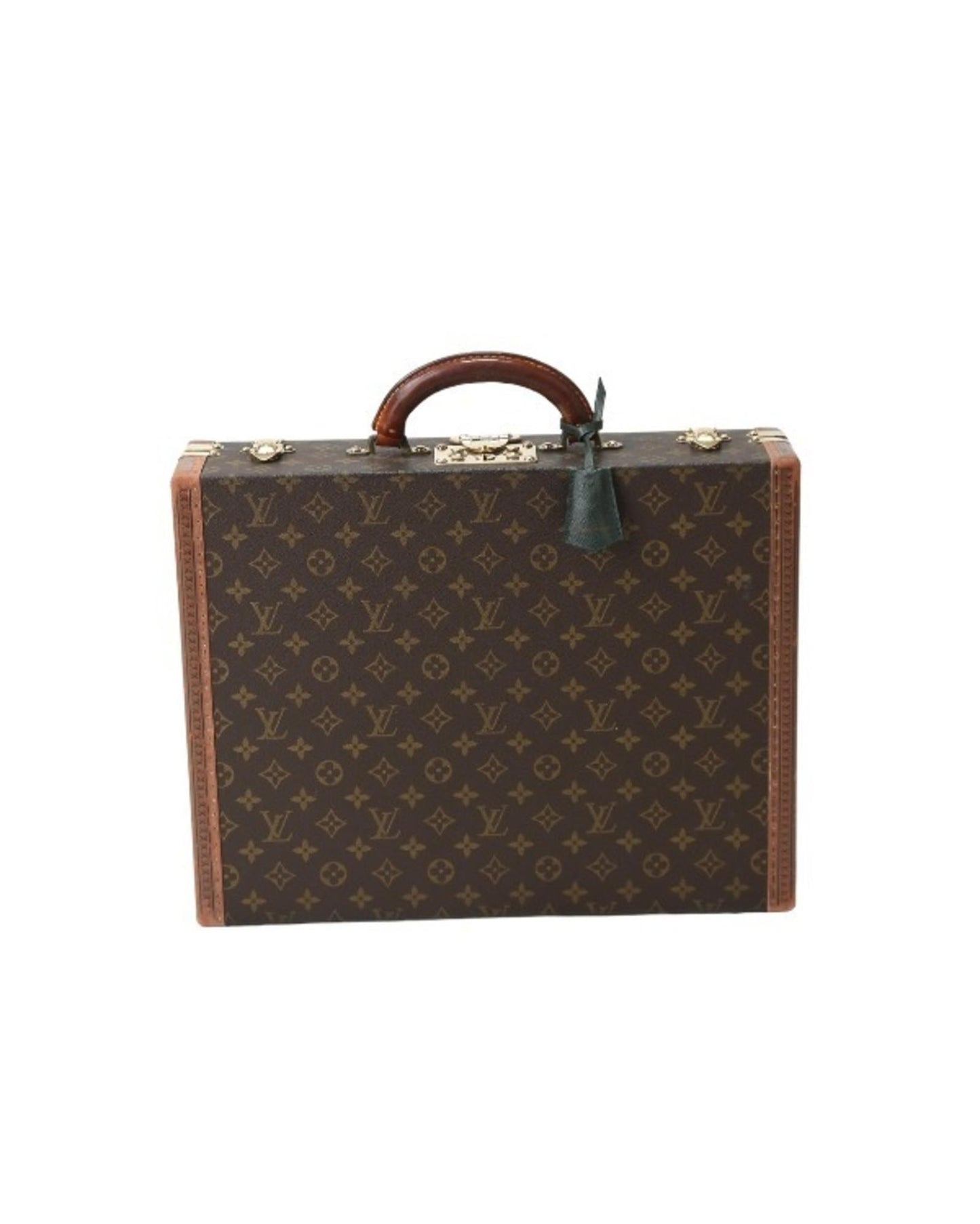Elegant Canvas Bag with Key Made in France