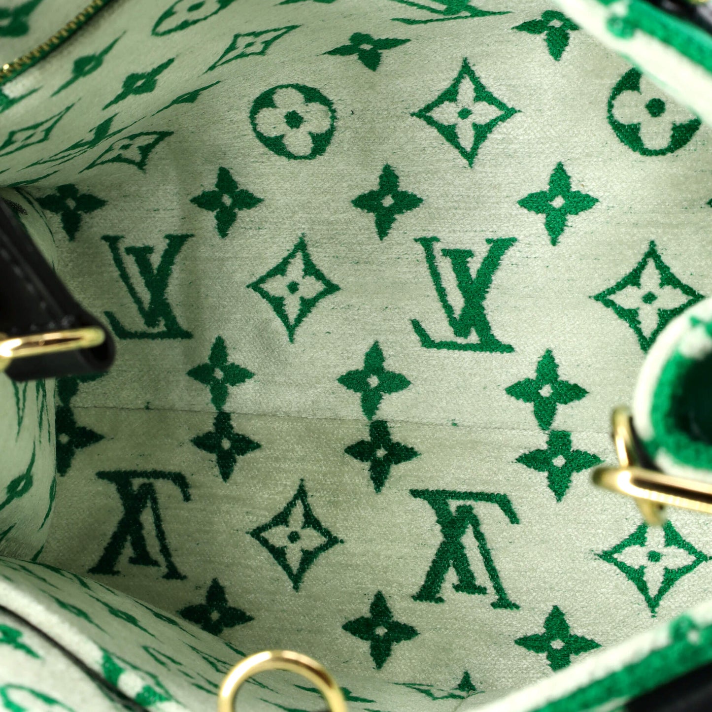 Louis Vuitton OnTheGo Tote LV Match Monogram Jacquard Velvet PM