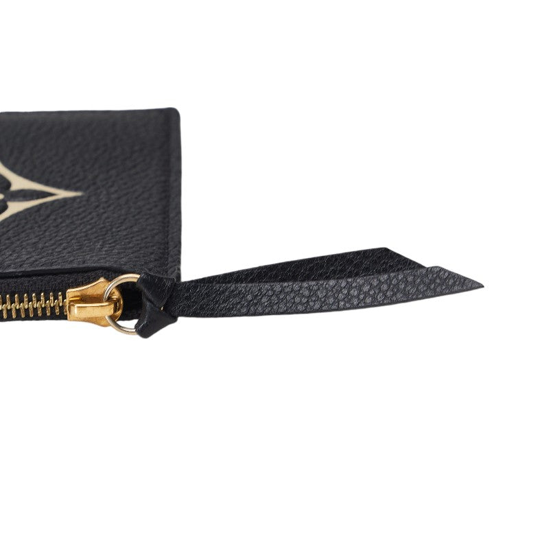 Louis Vuitton Monogram Emplant Poschet Felice Chain Shoulder Bag M80482 Black Beige Leather  Louis Vuitton