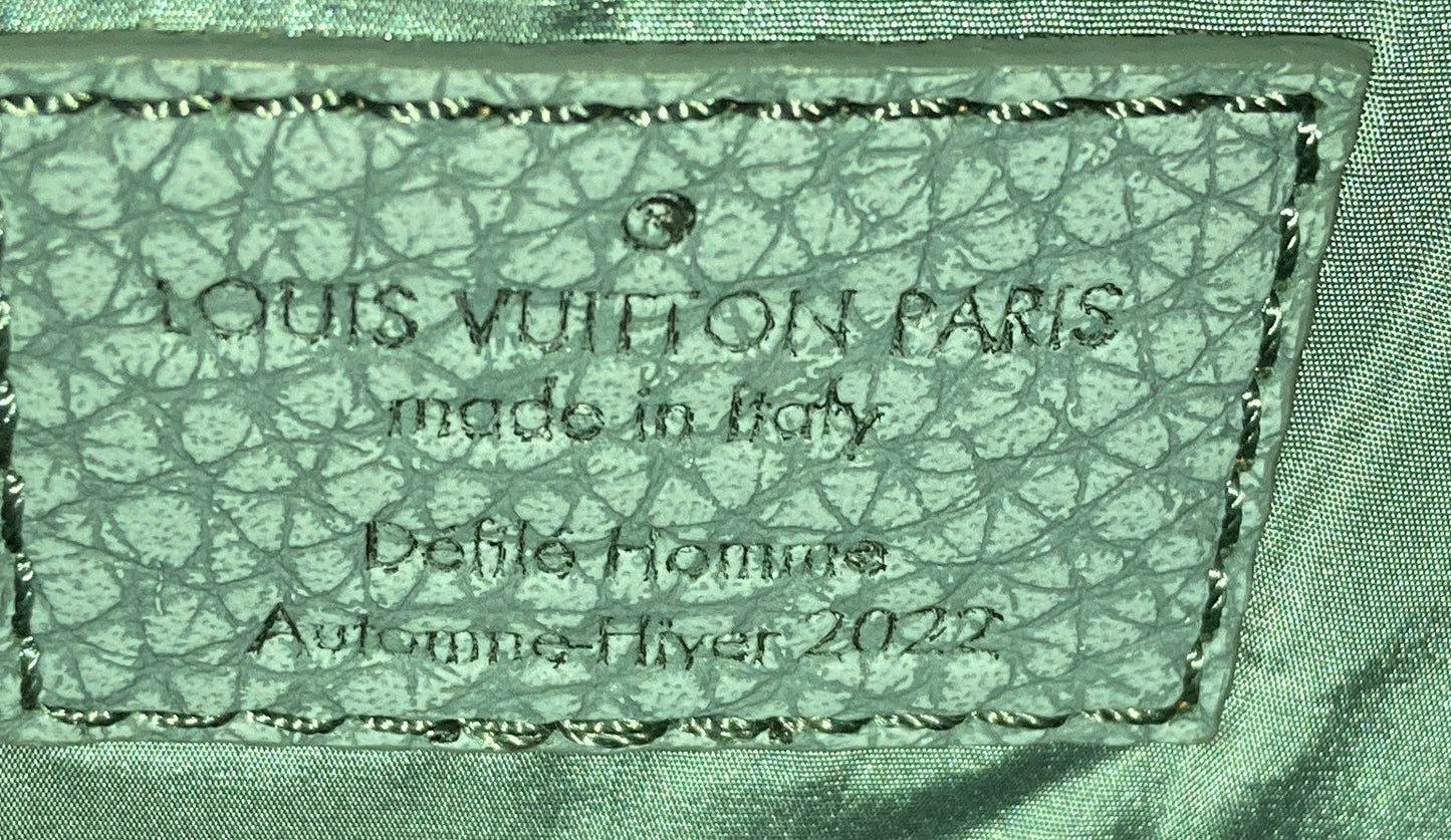 Louis Vuitton Chalk Nano Bag Limited Edition Monogram Taurillon Leather with Acrylic