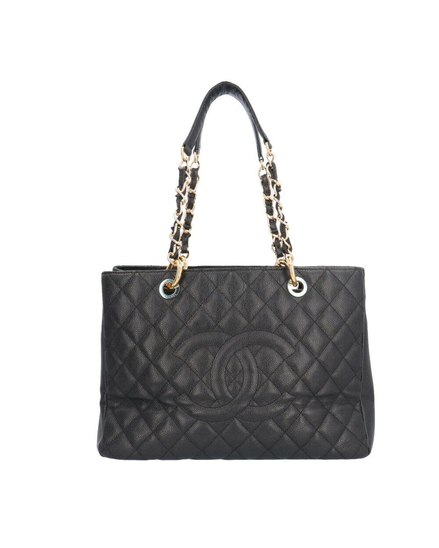 Chanel Classic Quilted Tote Bag Black