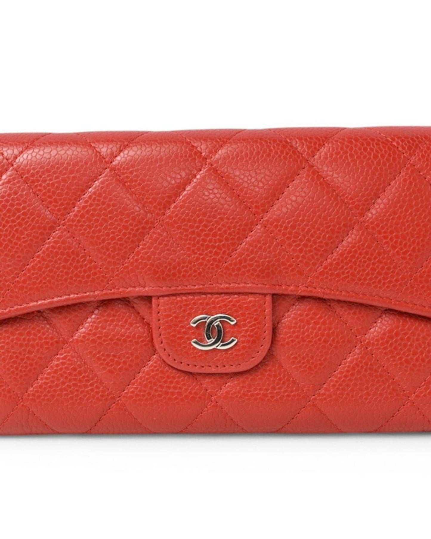 Chanel Matelasse Leather Wallet with Box and Dust Bag