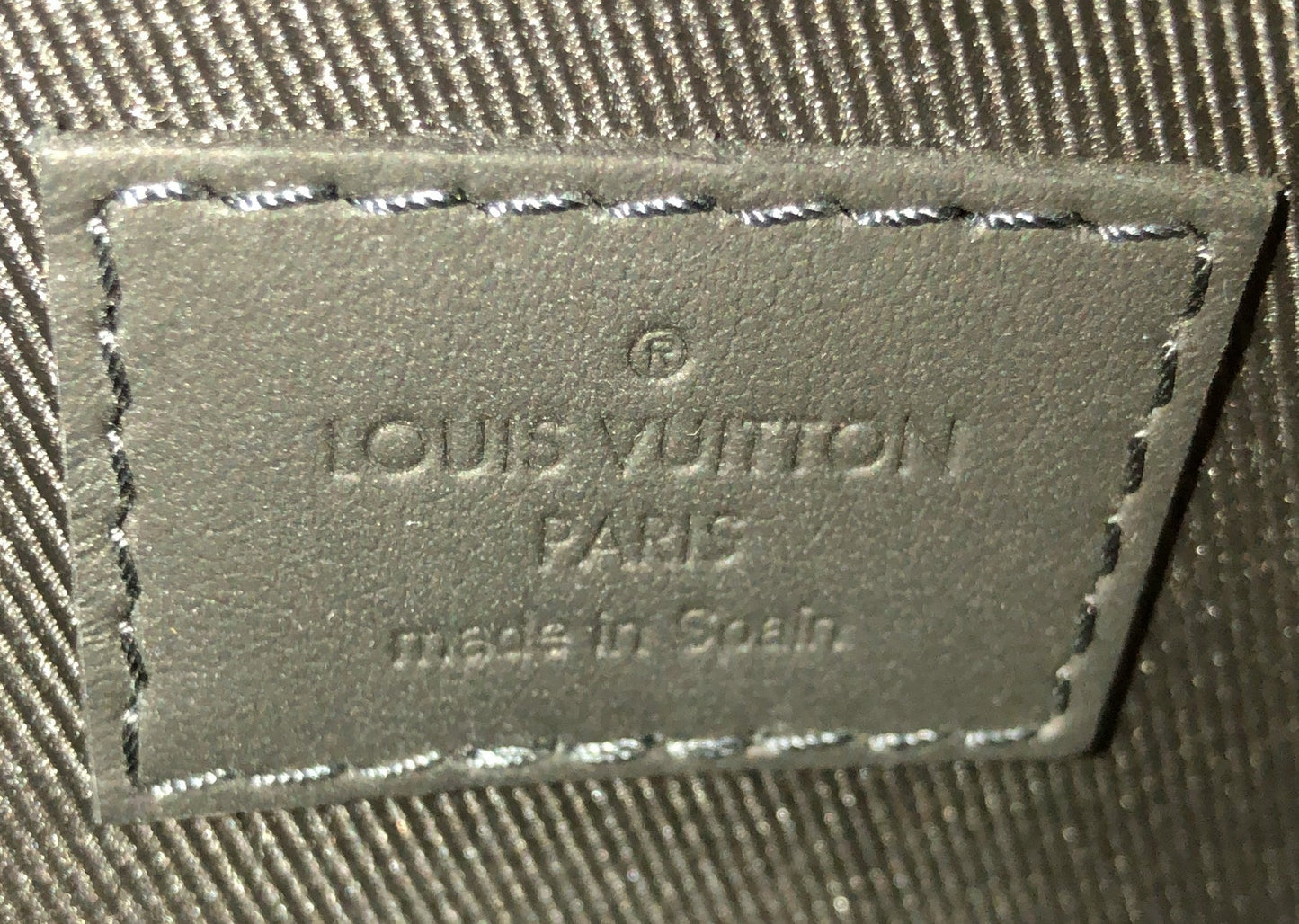 Louis Vuitton Weekend Tote Limited Edition Gradient Damier Stripes PM