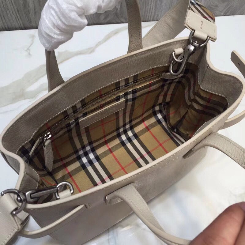 GLAMI The Small Banner Bag Beige For Women, Bags 10.6in/26cm