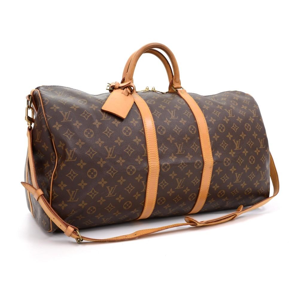 Louis Vuitto Keepall 55 Bandouliere with Strap