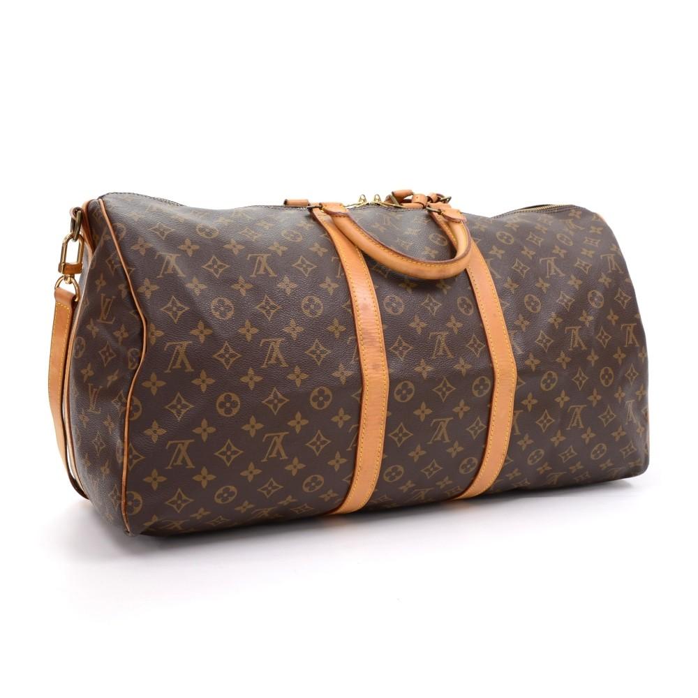 Louis Vuitto Keepall 55 Bandouliere with Strap