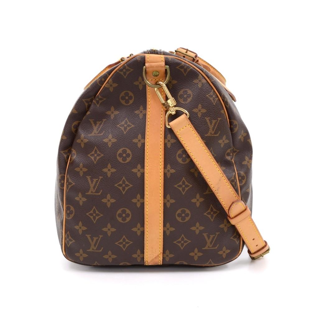 Louis Vuitto Keepall 55 Bandouliere with Strap