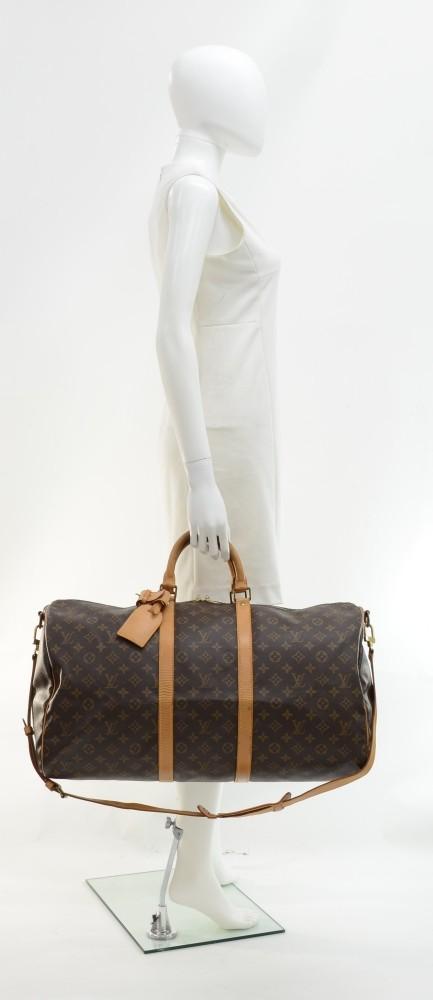 Louis Vuitto Keepall 55 Bandouliere with Strap