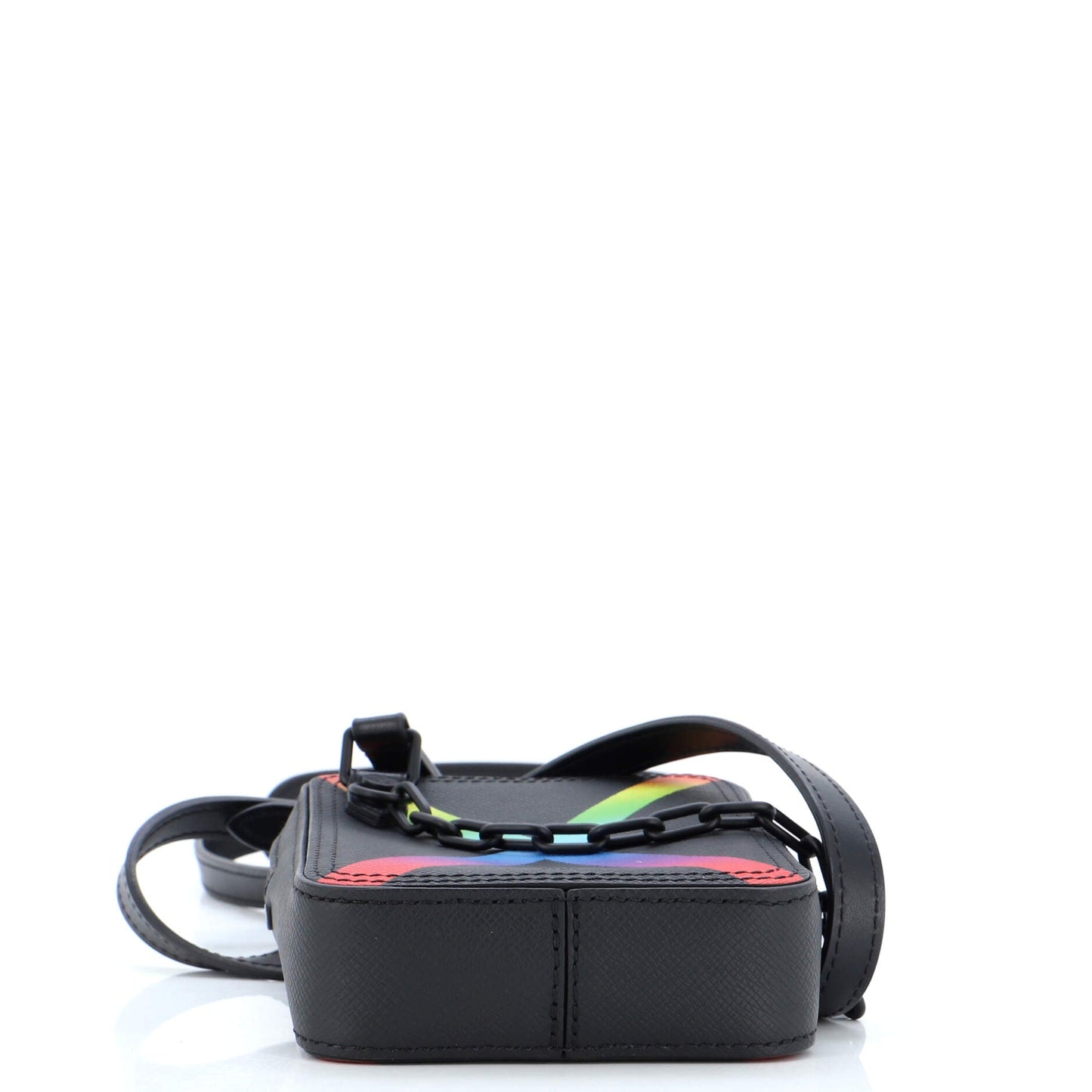 Louis Vuitton Danube Messenger Bag Rainbow Taiga Leather