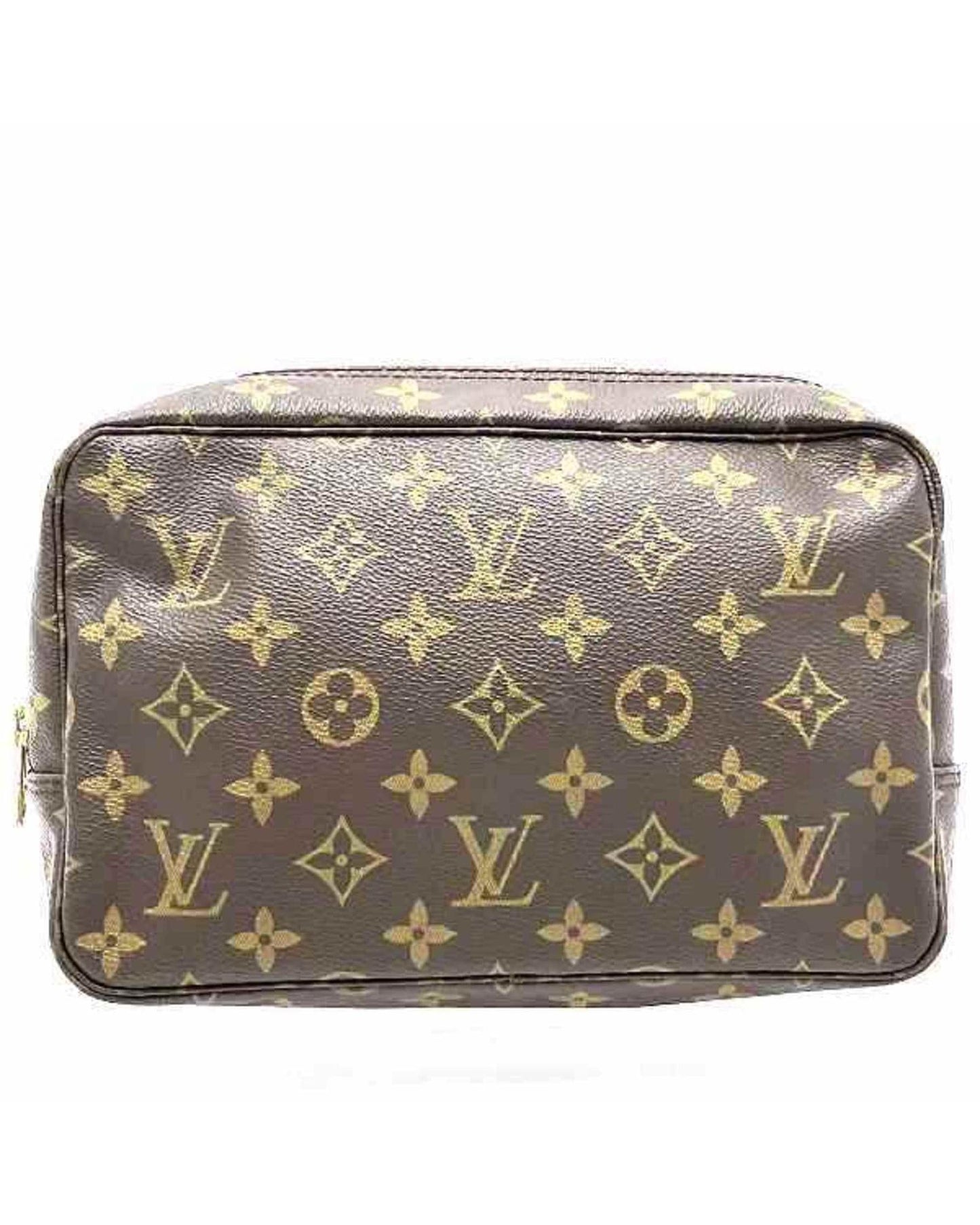 Luxury Canvas Toiletry Bag with Slight Wear
