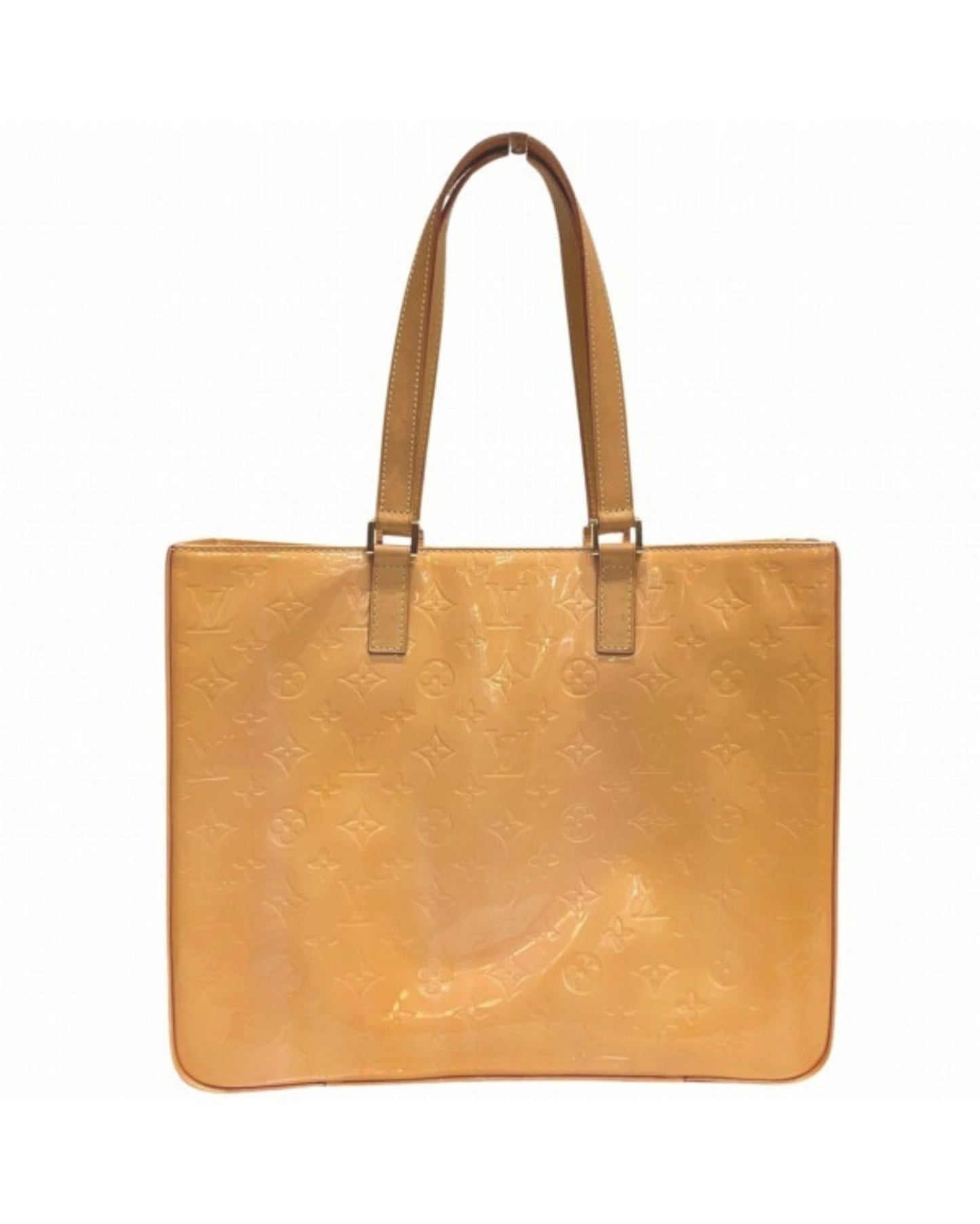 Patent Leather Tote Bag with Box