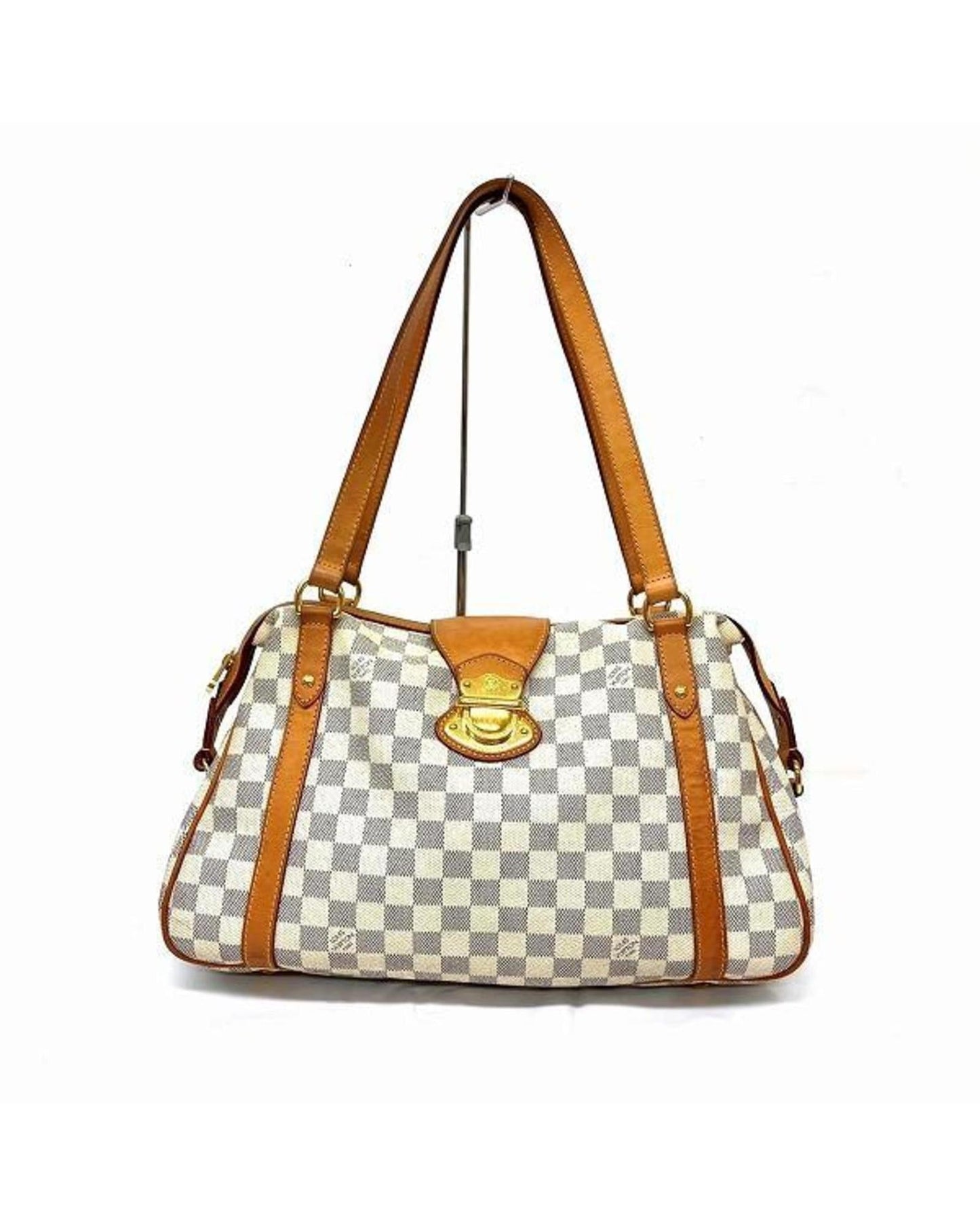 Elegant Canvas Tote Bag with Slight Wear