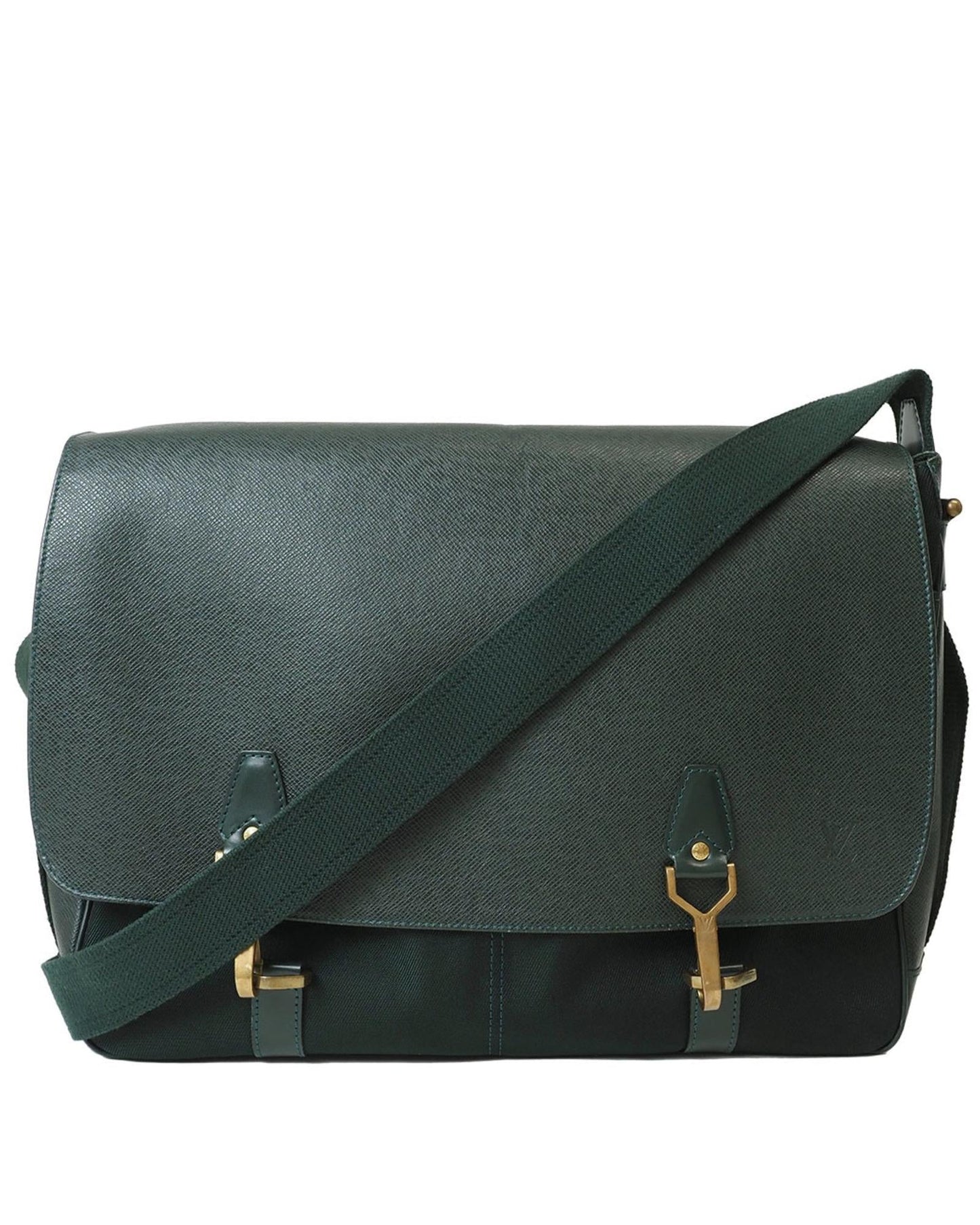 Elegant Leather Tote Bag with Minimal Wear