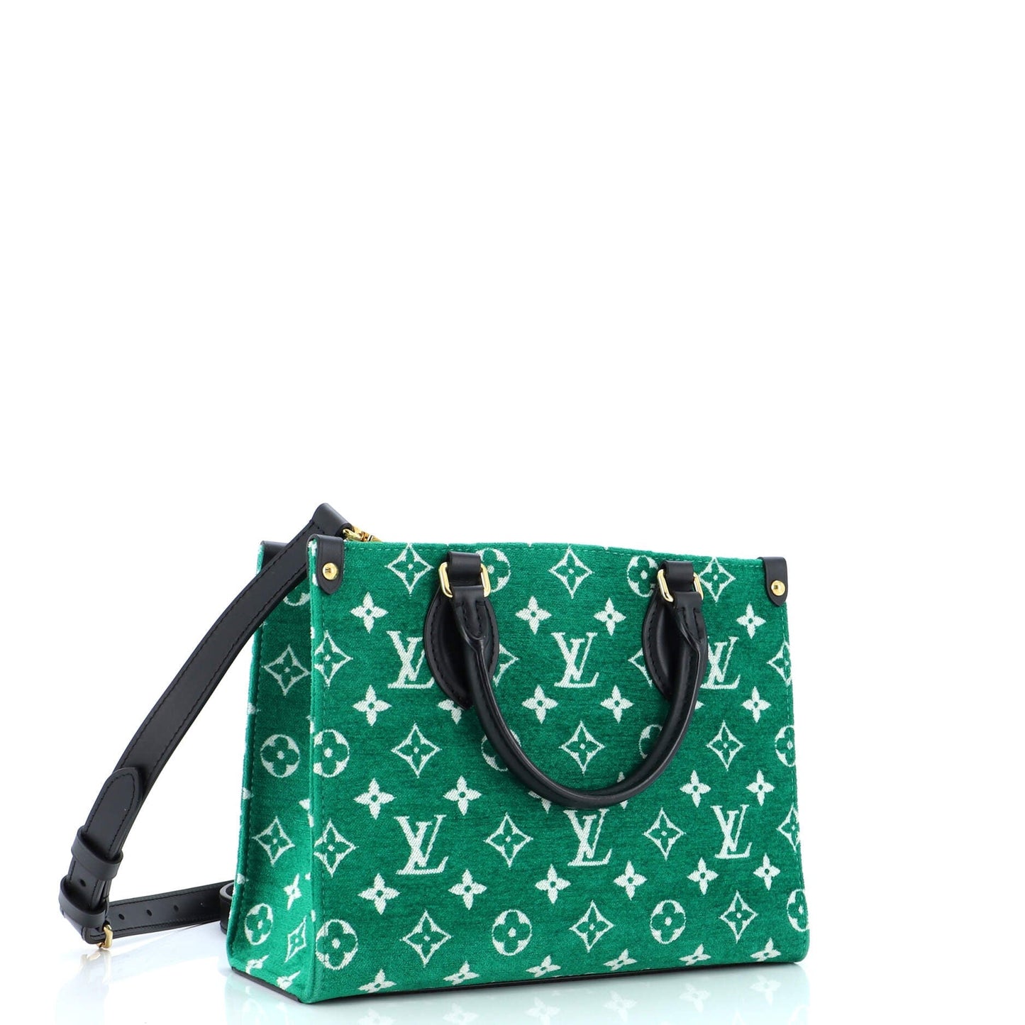 Louis Vuitton OnTheGo Tote LV Match Monogram Jacquard Velvet PM