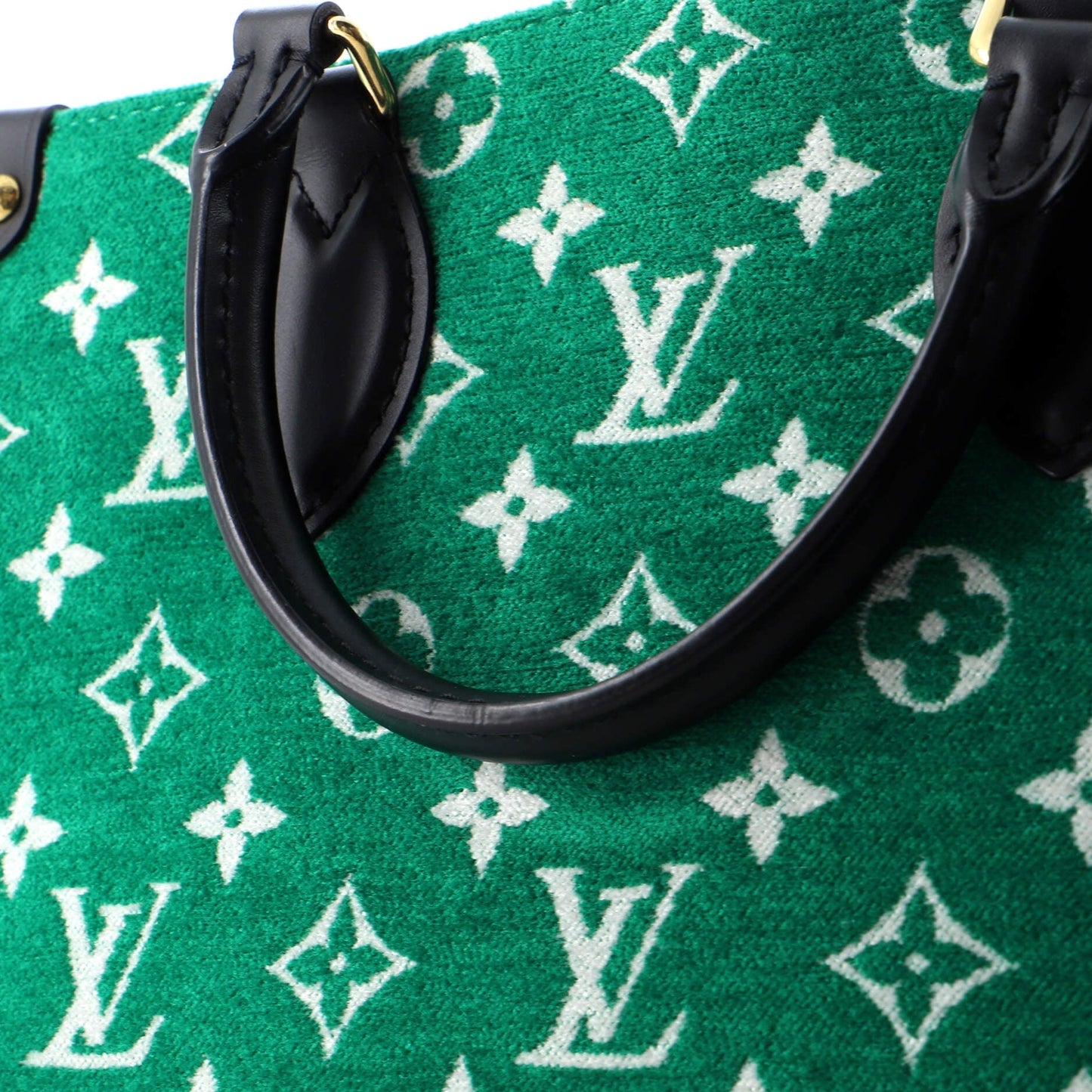 Louis Vuitton OnTheGo Tote LV Match Monogram Jacquard Velvet PM