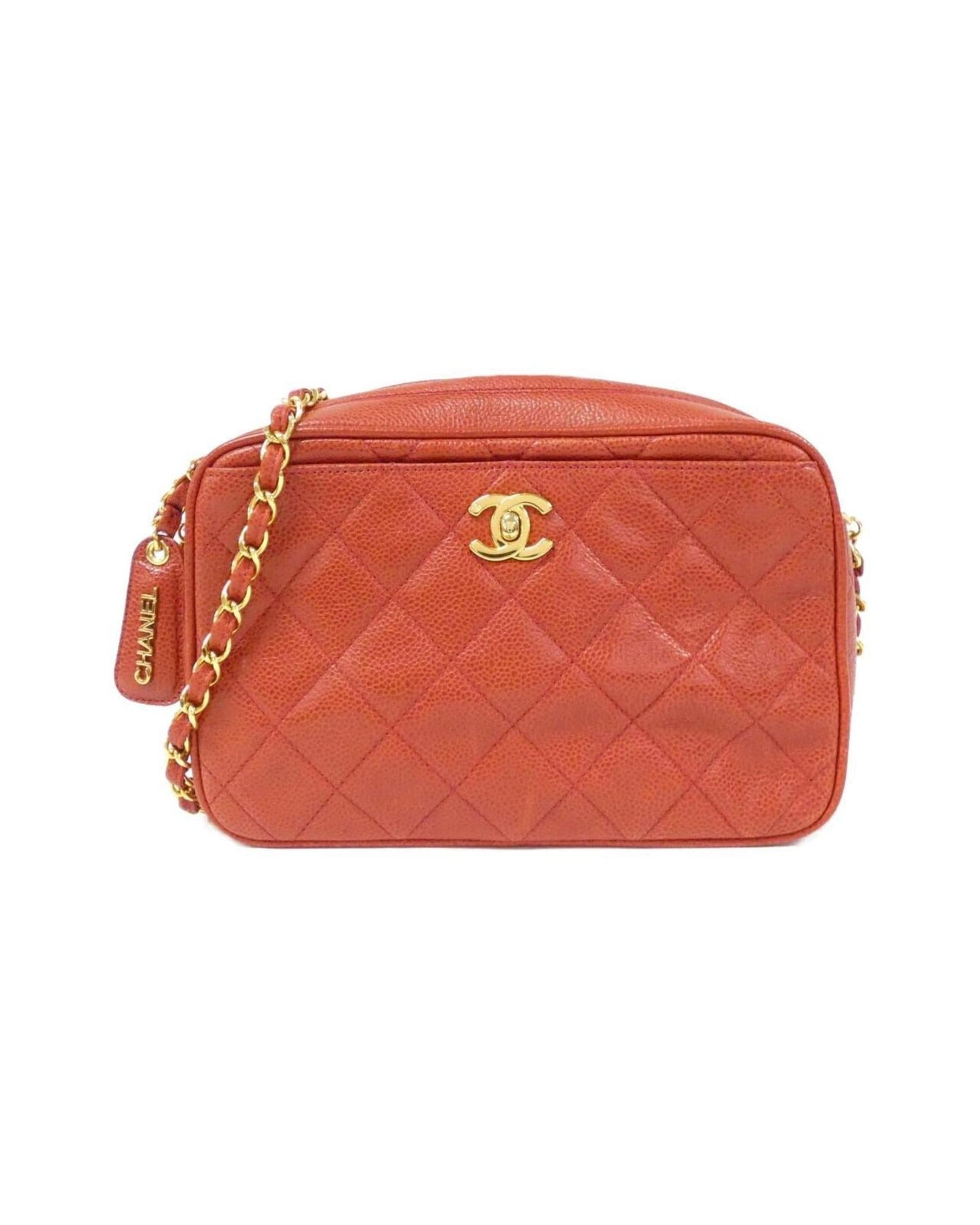 Chanel Leather Camera Bag with  Card