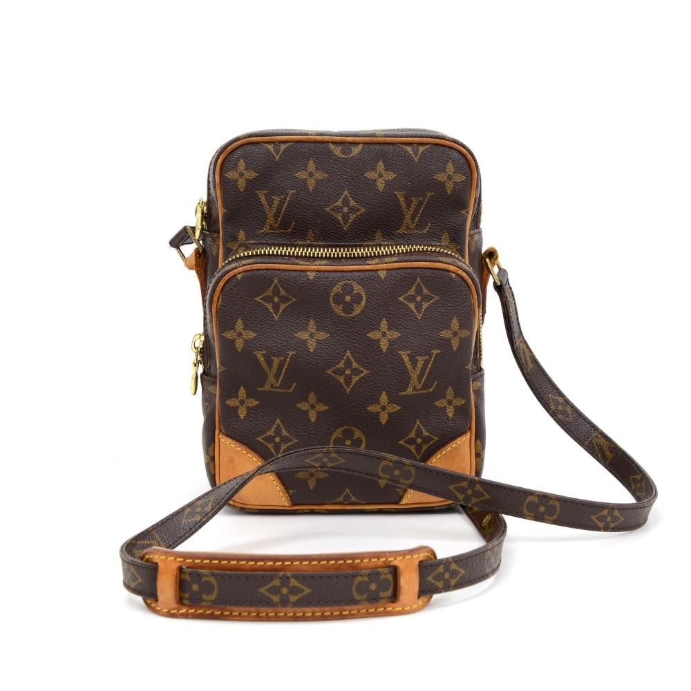 Louis Vuitto Amazone Monogram Canvas Messenger Bag
