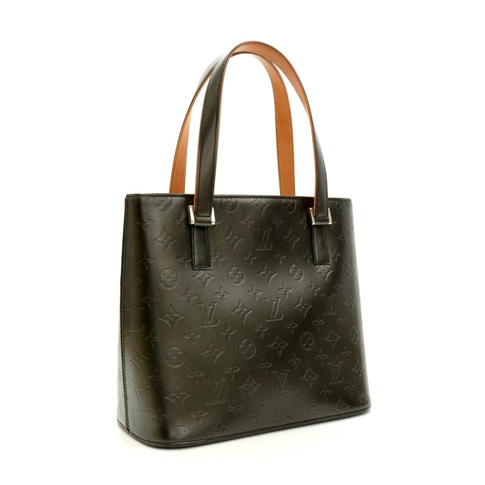 Louis Vuitto Stockton Monogram Mat Leather Handbag