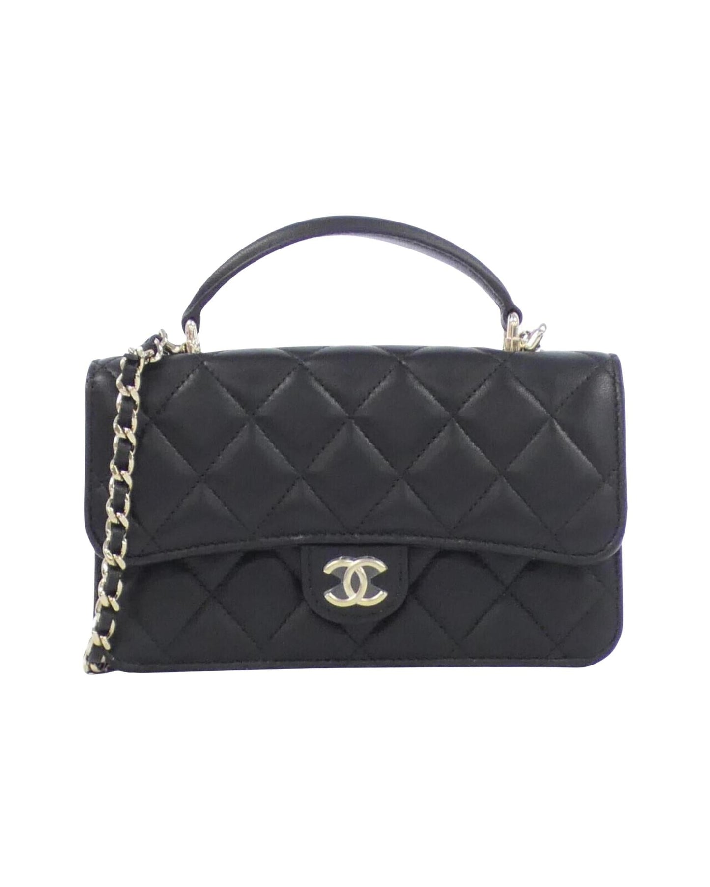 Chanel Chanel Quilted Lambskin Shoulder Bag