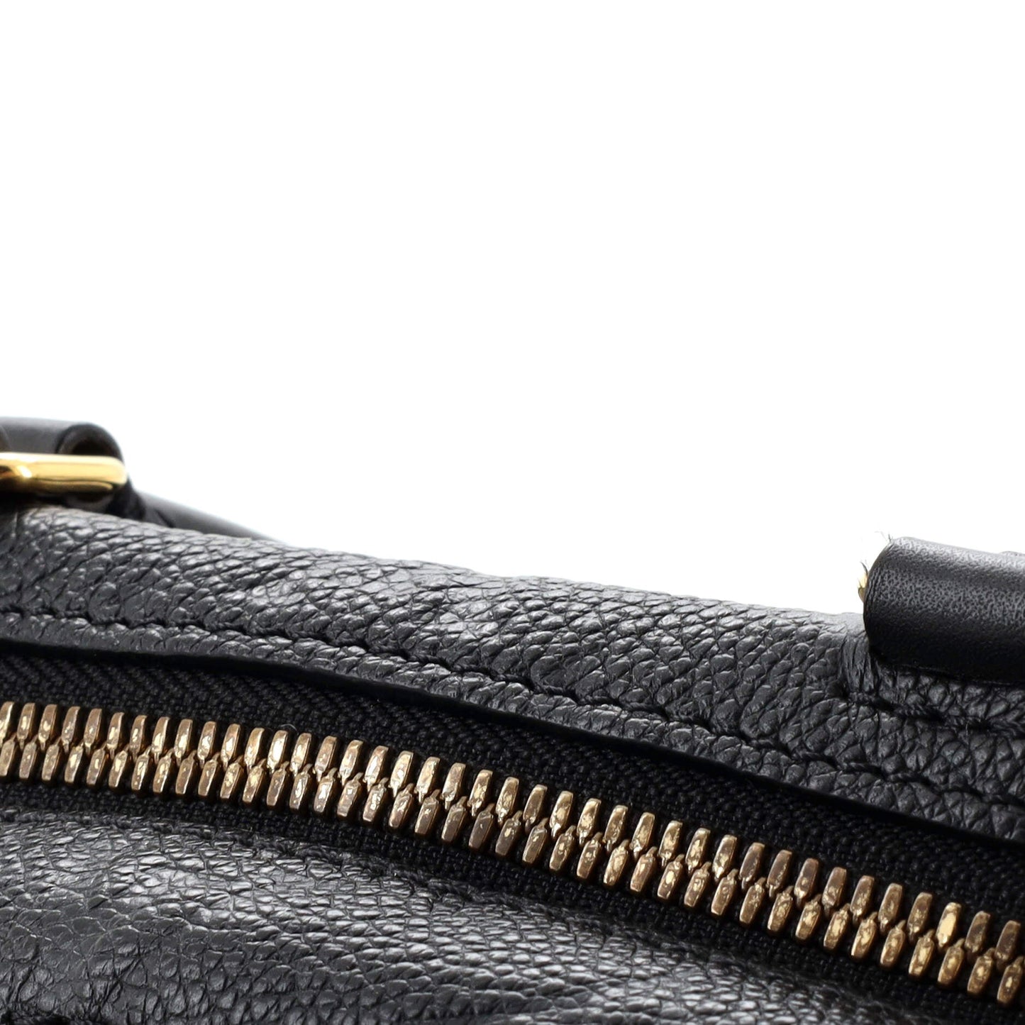 Louis Vuitton Petite Malle Souple Handbag Monogram Empreinte Leather