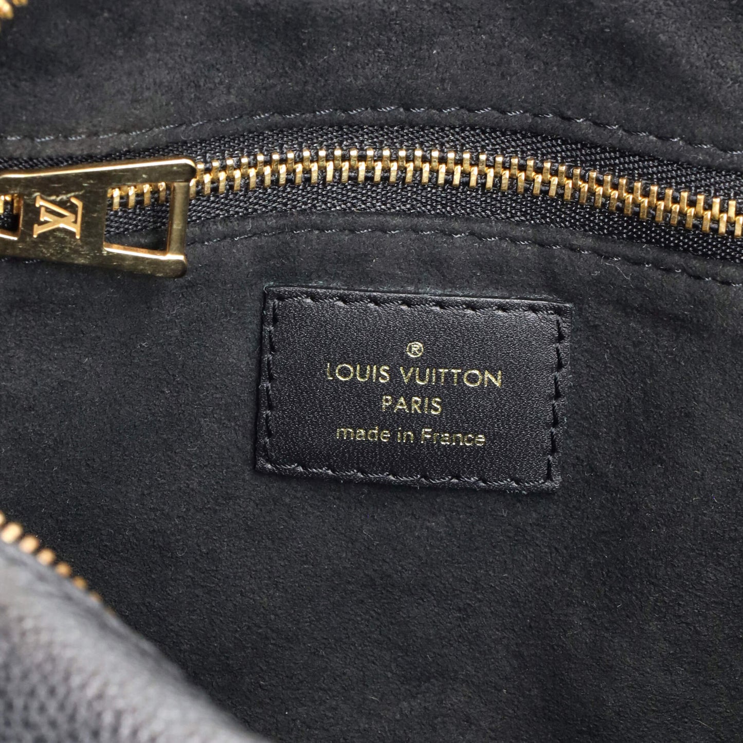 Louis Vuitton Petite Malle Souple Handbag Monogram Empreinte Leather