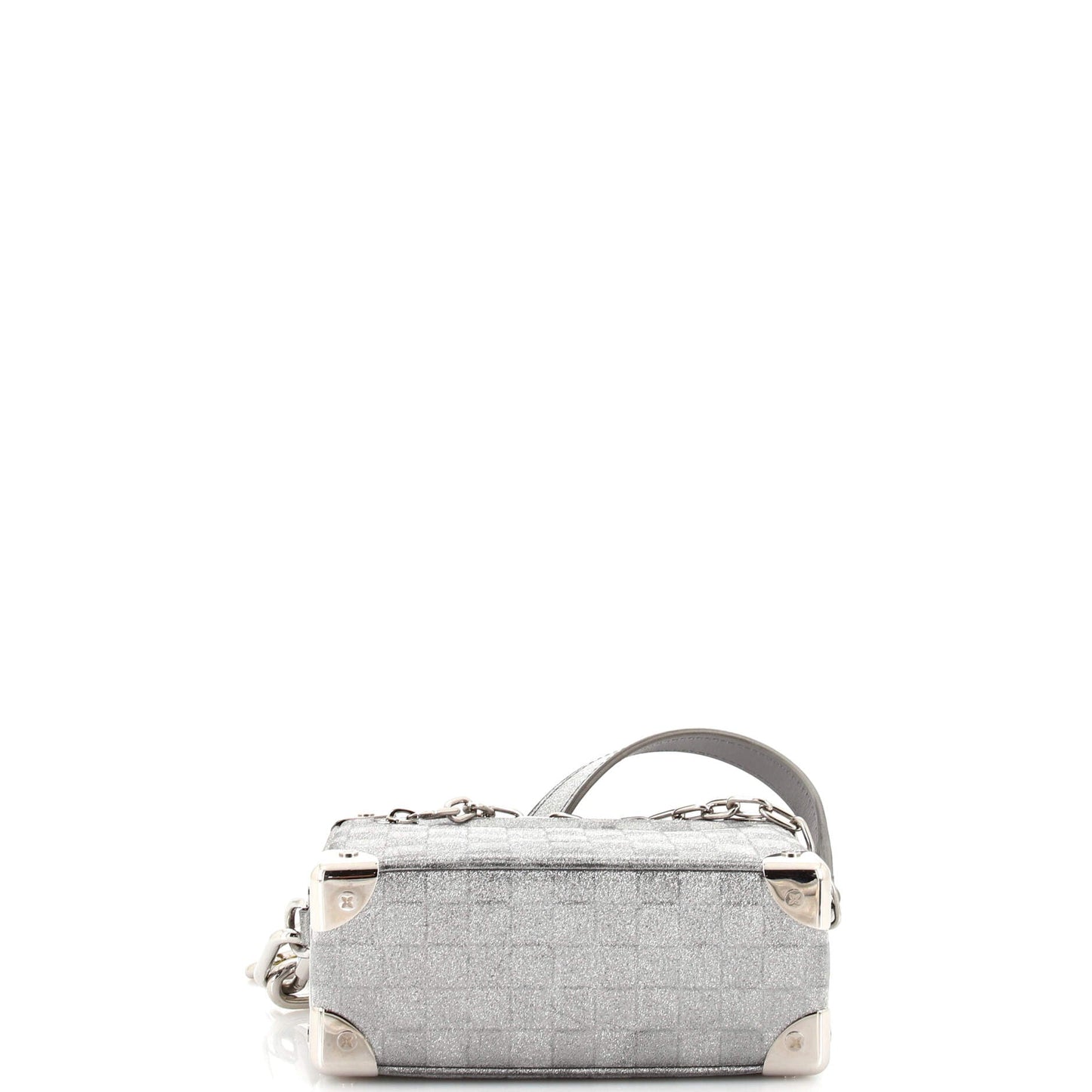 Louis Vuitton Soft Trunk Bag Damier Glitter Leather Mini