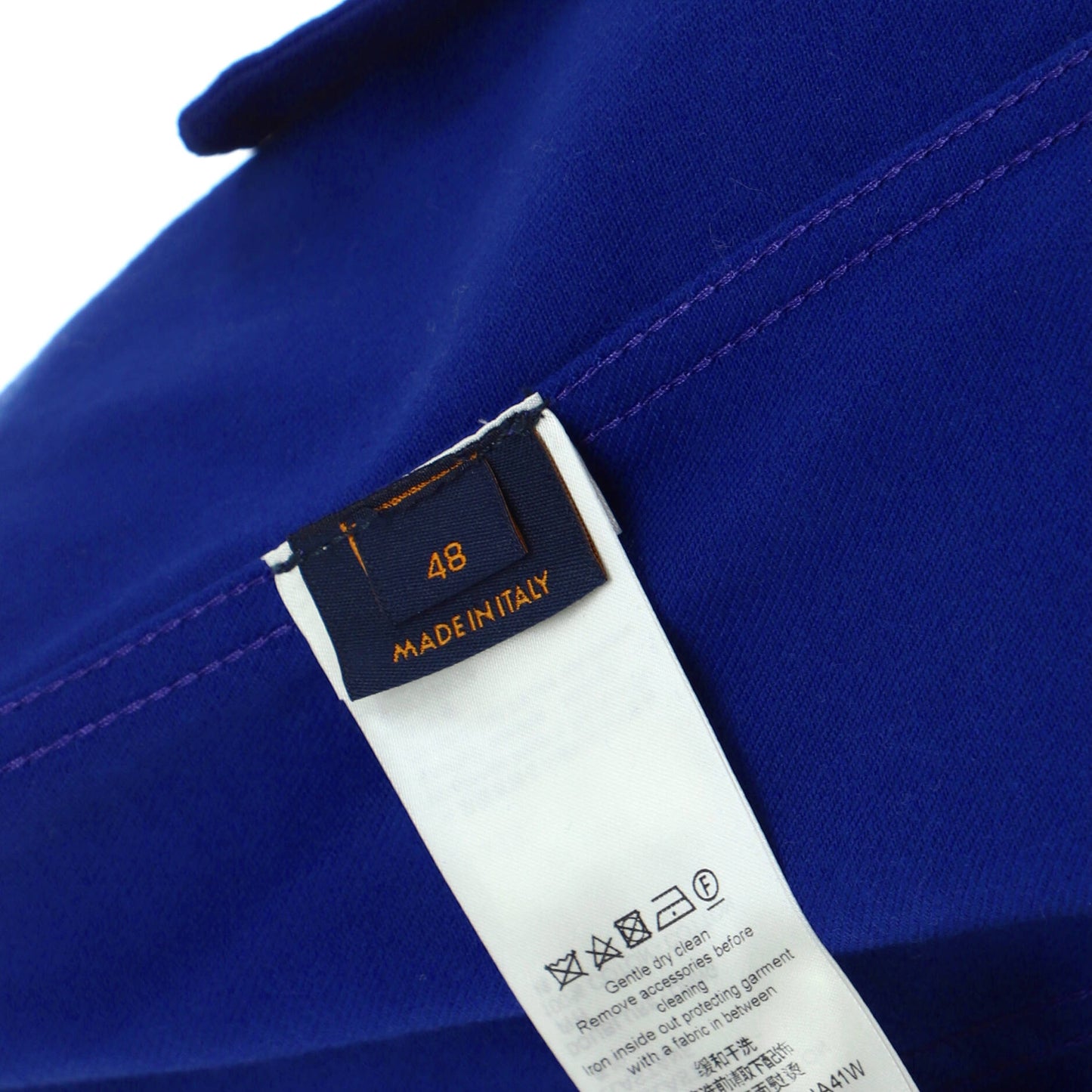 Louis Vuitton Staples Edition DNA Denim Jacket Cotton Blend