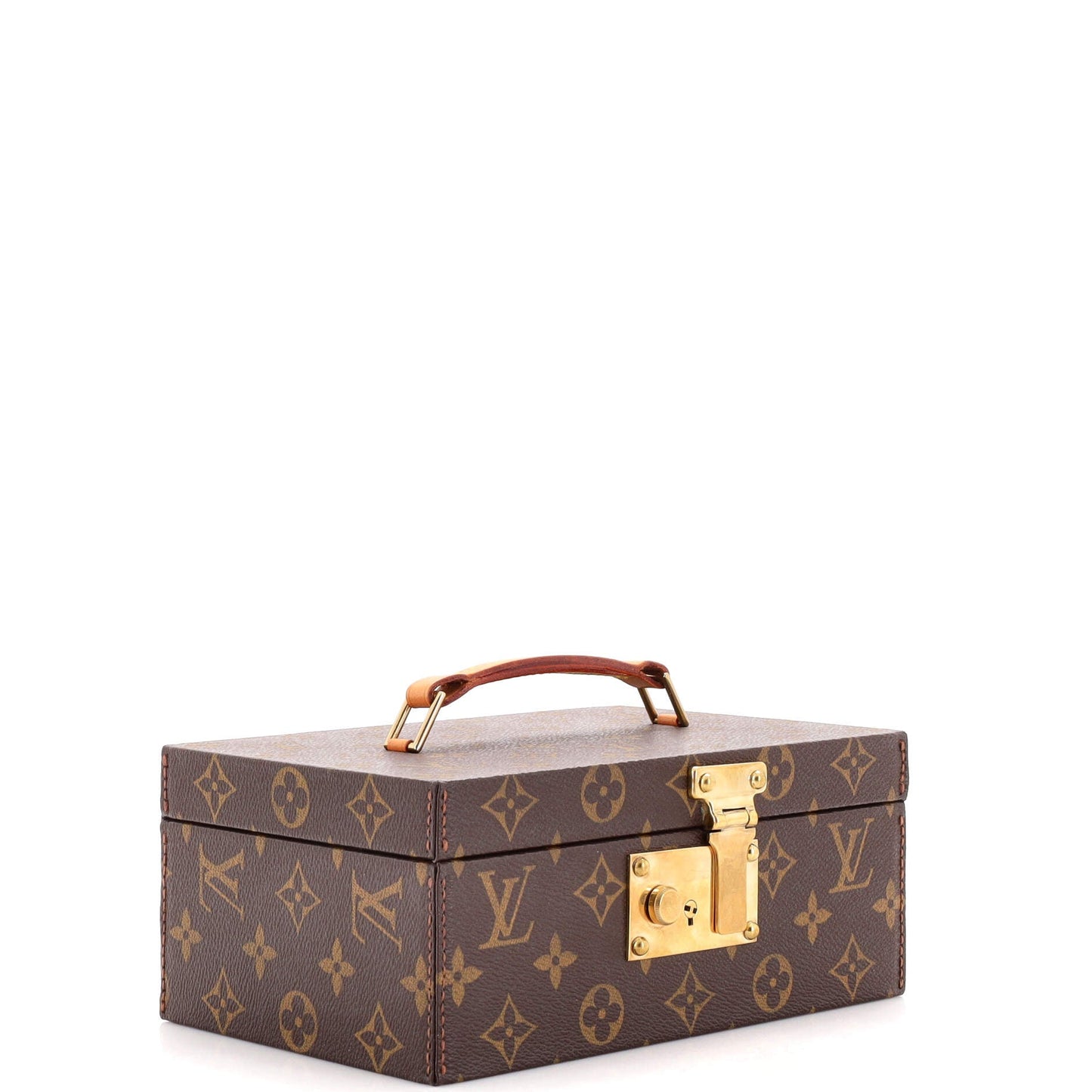 Louis Vuitton Boite A Tout Jewelry Case Monogram Canvas