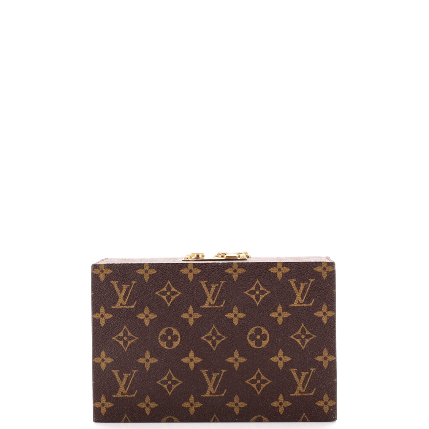 Louis Vuitton Boite A Tout Jewelry Case Monogram Canvas