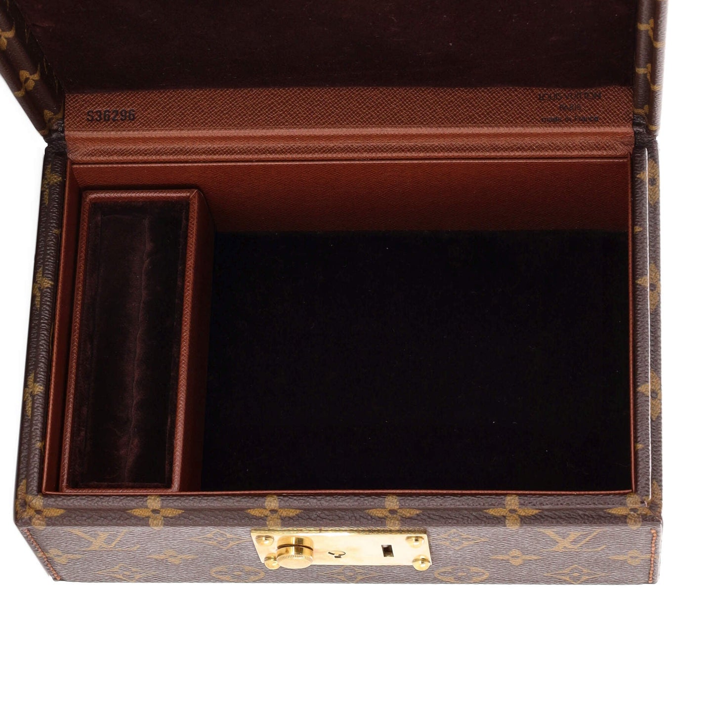 Louis Vuitton Boite A Tout Jewelry Case Monogram Canvas
