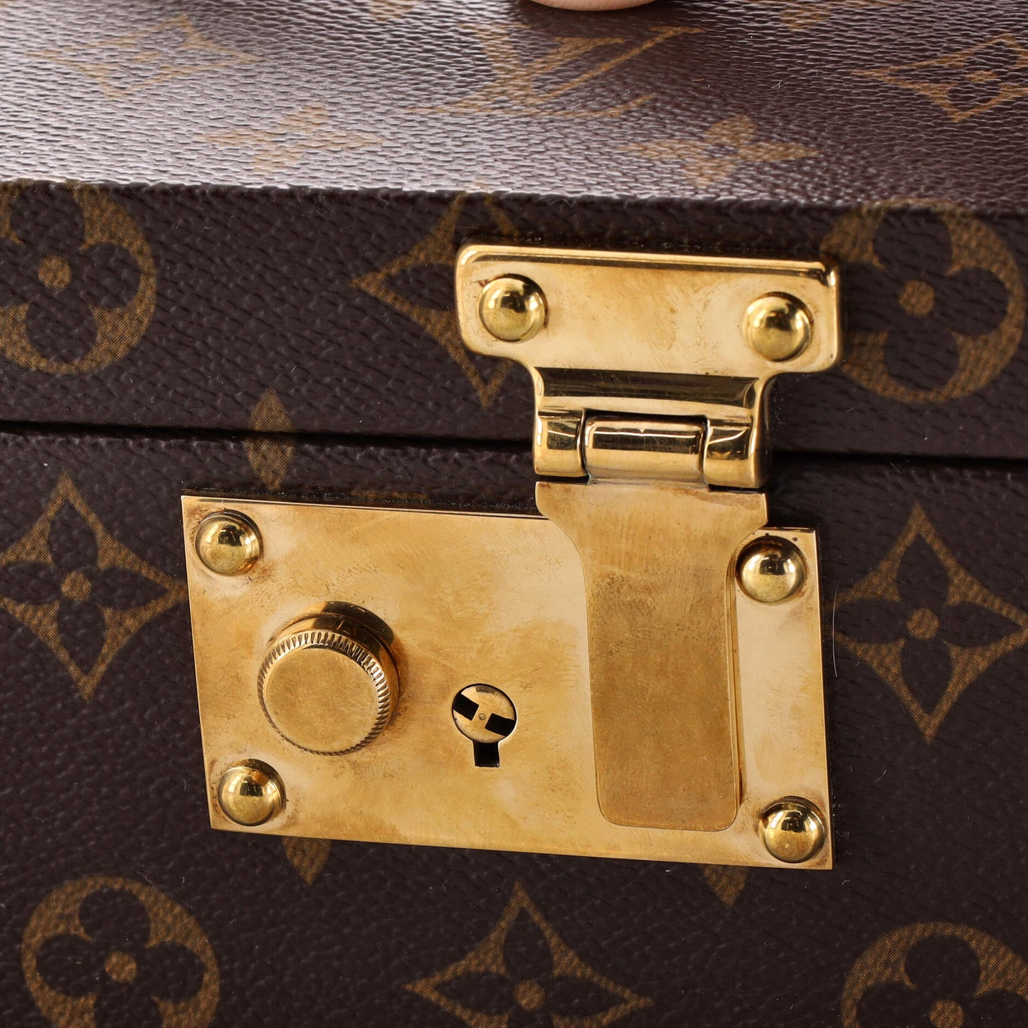 Louis Vuitton Boite A Tout Jewelry Case Monogram Canvas
