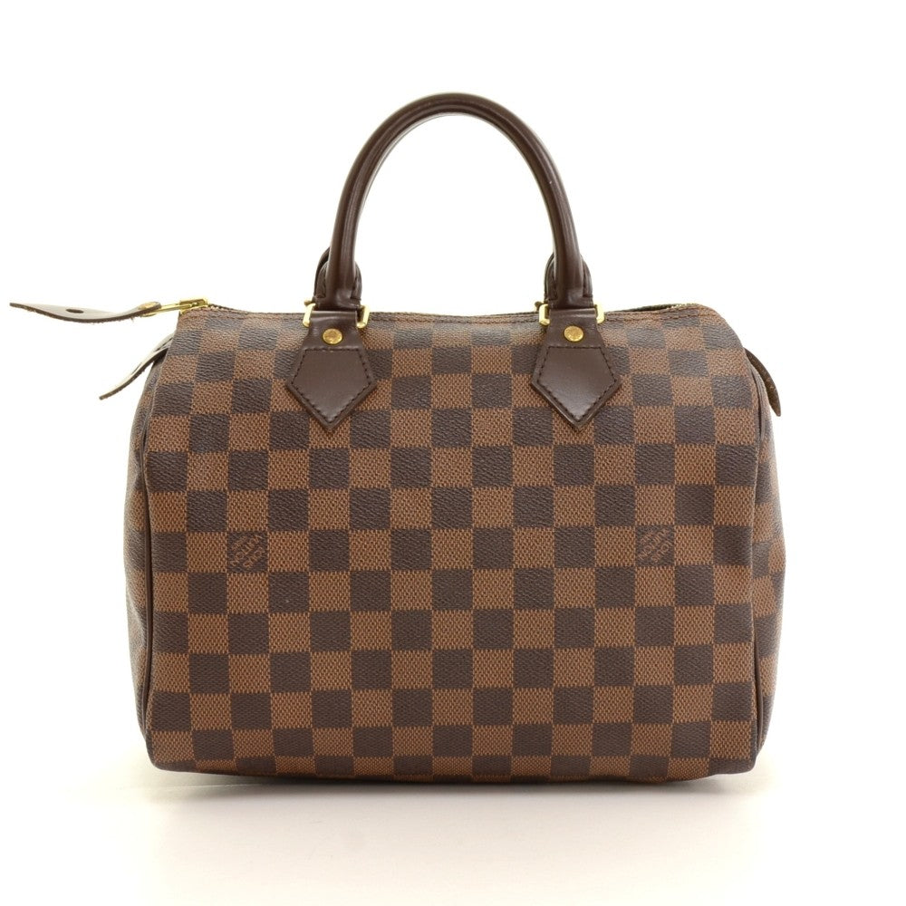 Louis Vuitto Speedy 25 Damier Ebene Handbag