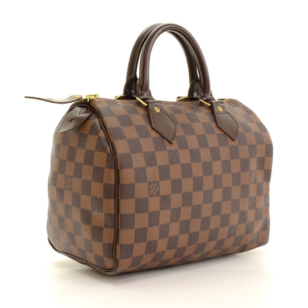 Louis Vuitto Speedy 25 Damier Ebene Handbag