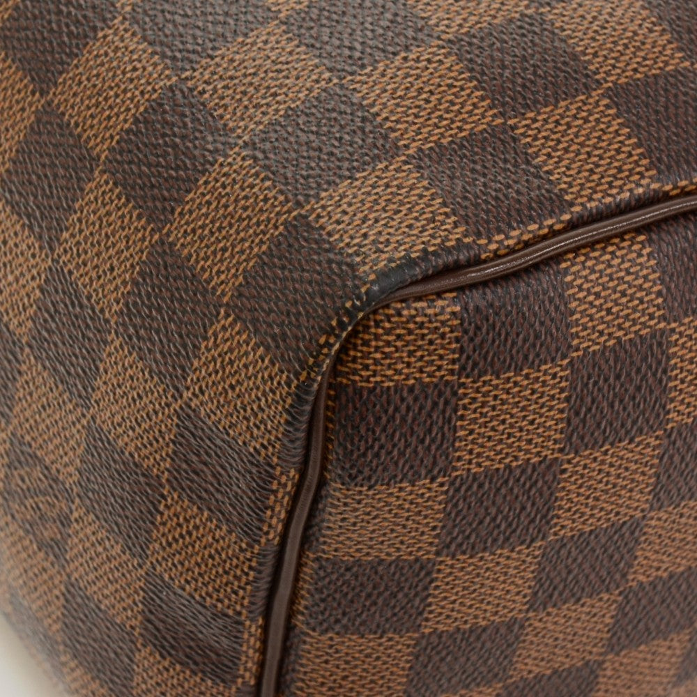 Louis Vuitto Speedy 25 Damier Ebene Handbag