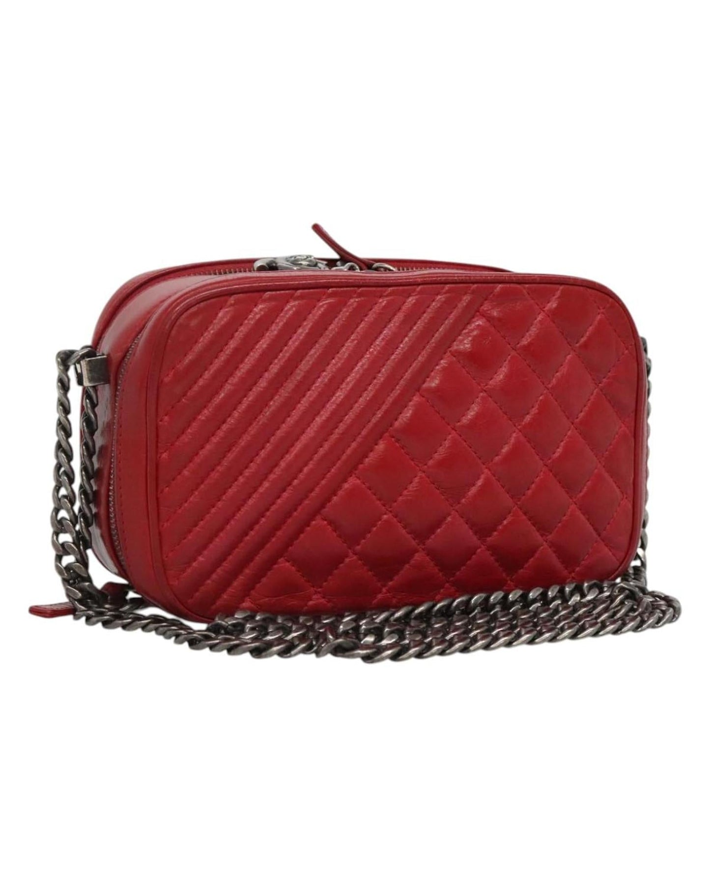 Chanel quilted leather crossbody bag
